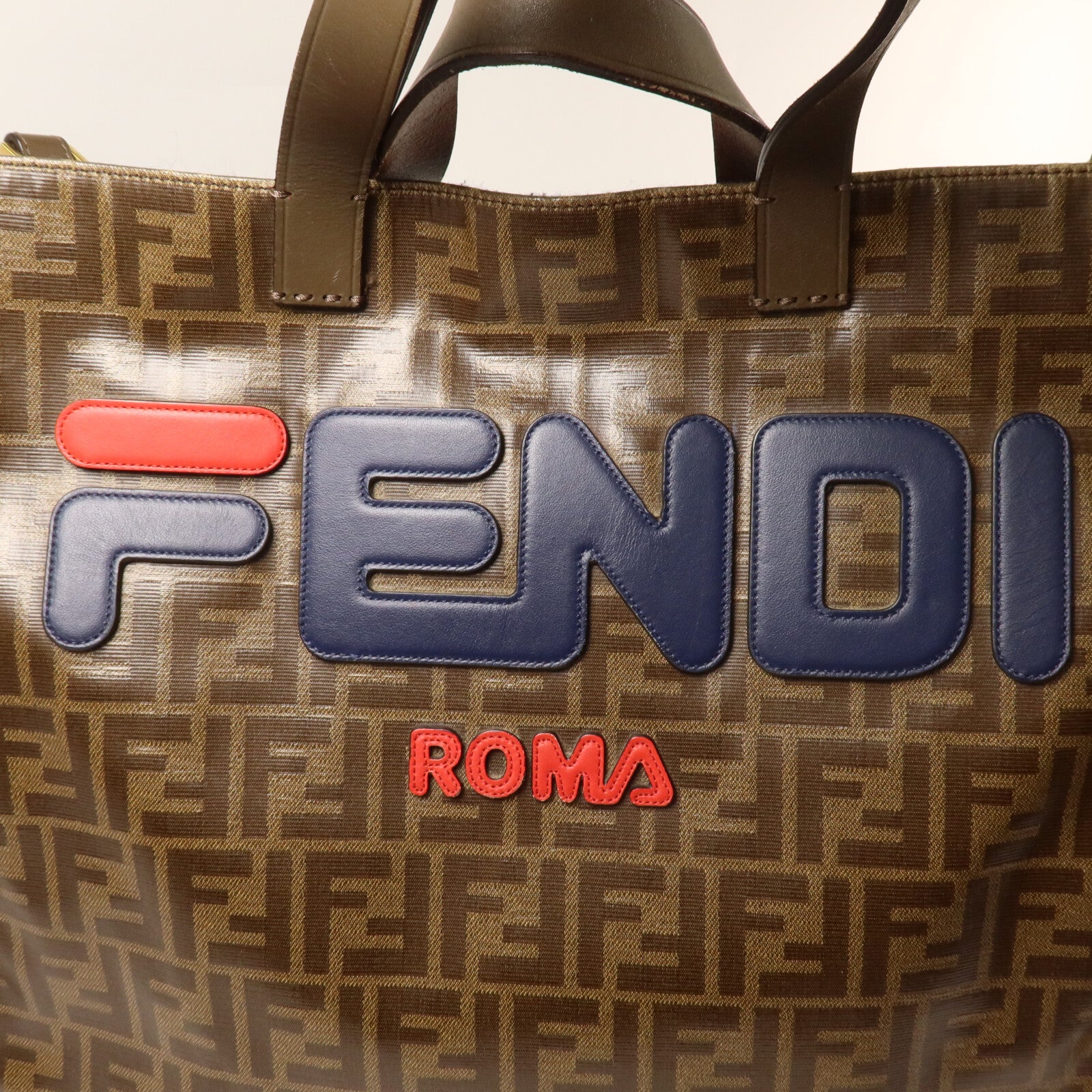 FENDI 塗層帆布Tote Bag手挽袋