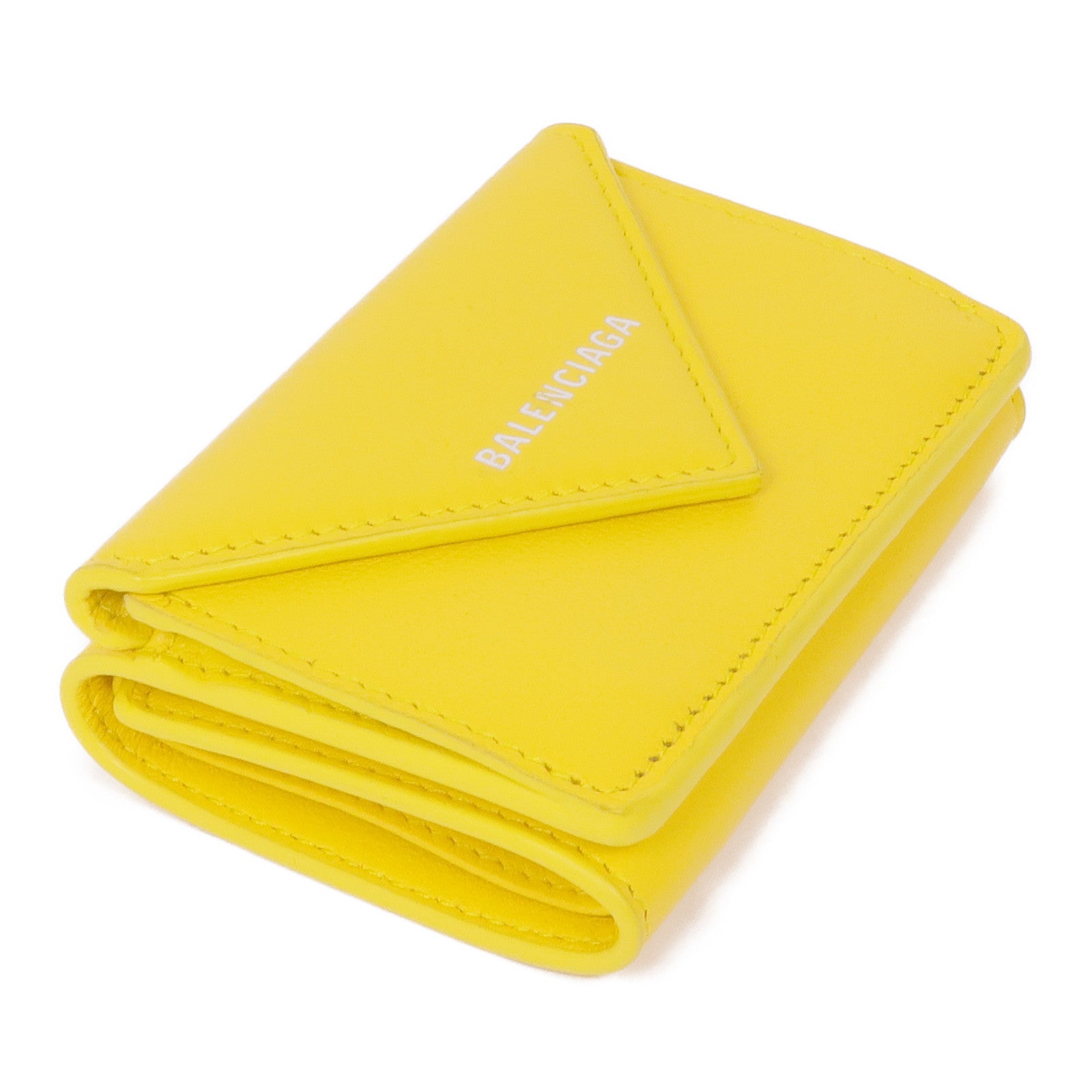 BALENCIAGA 羊皮皮革Wallet銀扣卡片套