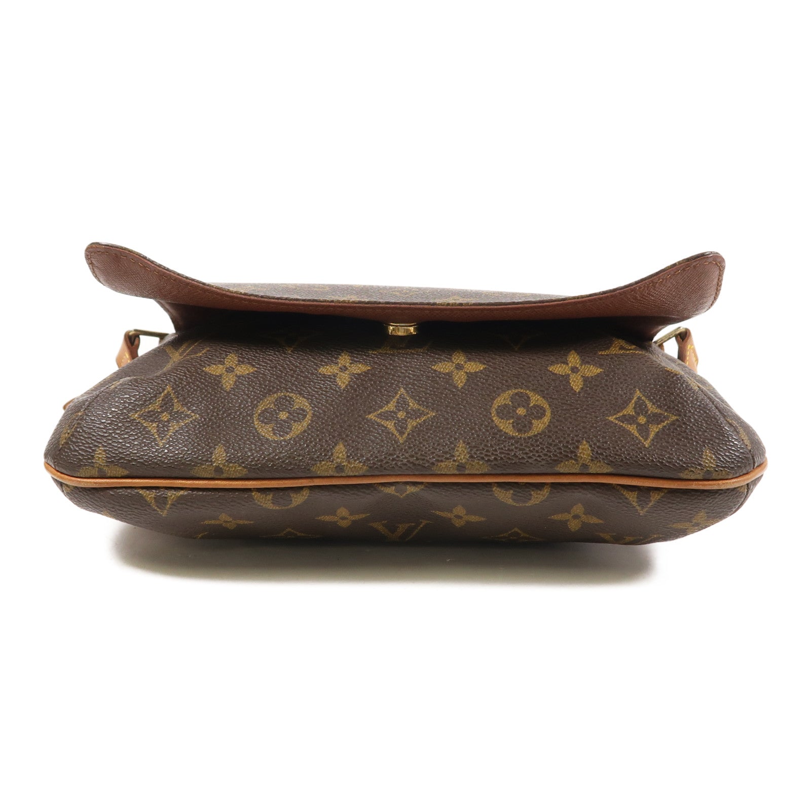 LOUIS VUITTON Monogram Musette Tango Long Shoulder金扣肩背袋