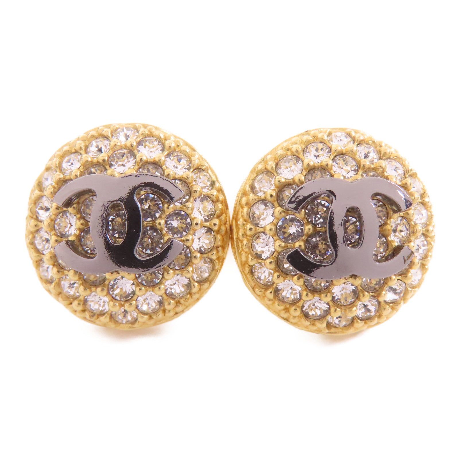 CHANEL 金屬Earrings耳環金色/銀色