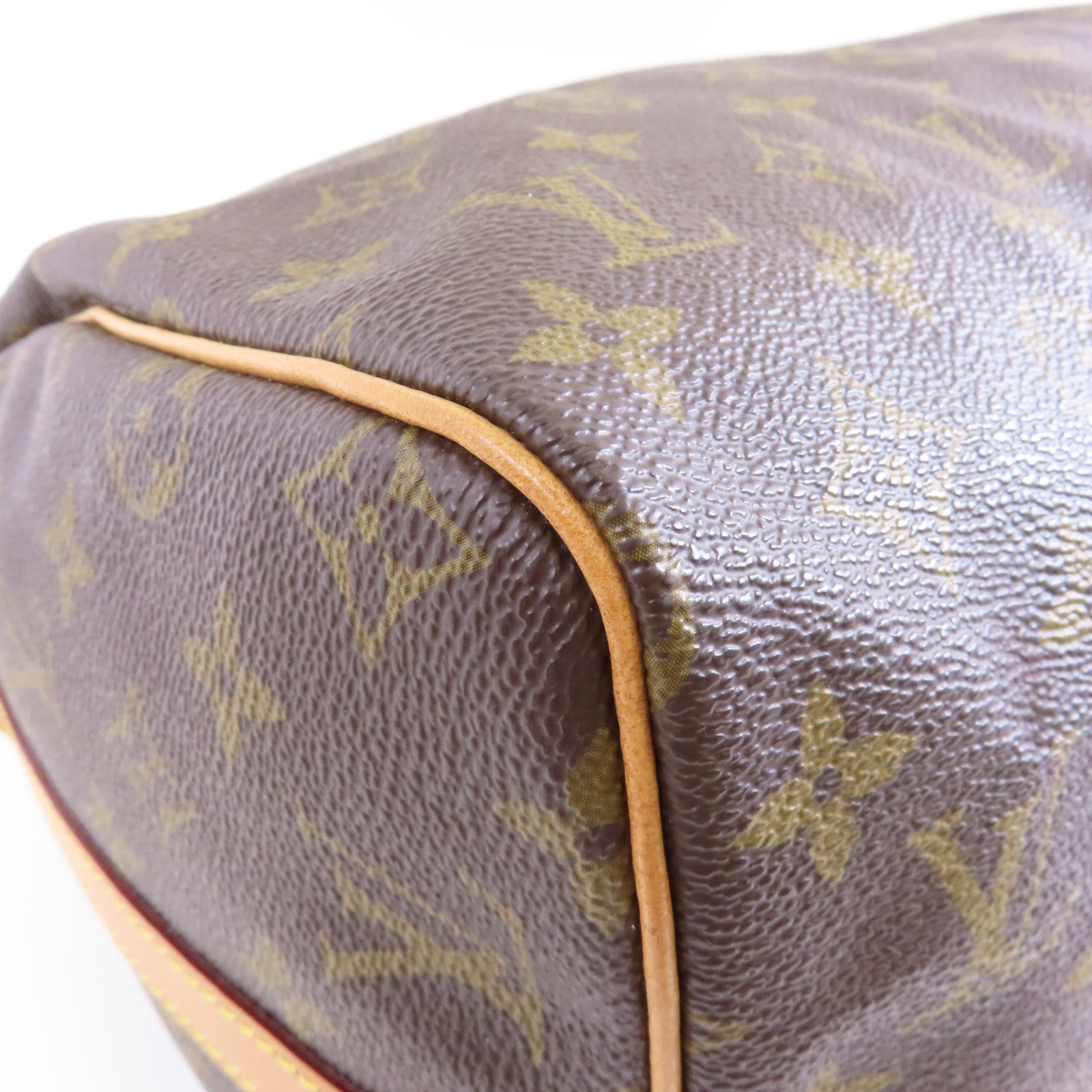 LOUIS VUITTON Monogram Speedy Bandouliere 30金扣手挽肩背兩用袋啡色