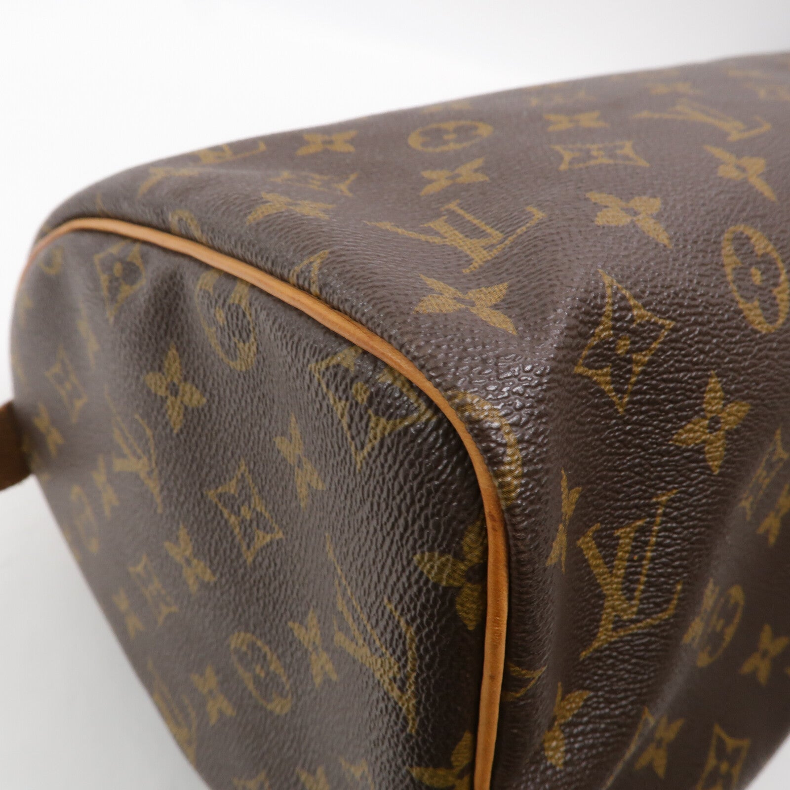 LOUIS VUITTON Monogram Speedy 30金扣手挽袋