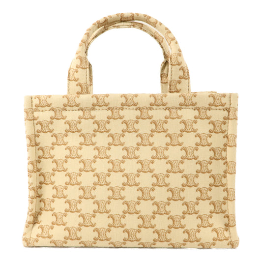 CELINE 帆布Small Cabas Thais手挽肩背兩用袋