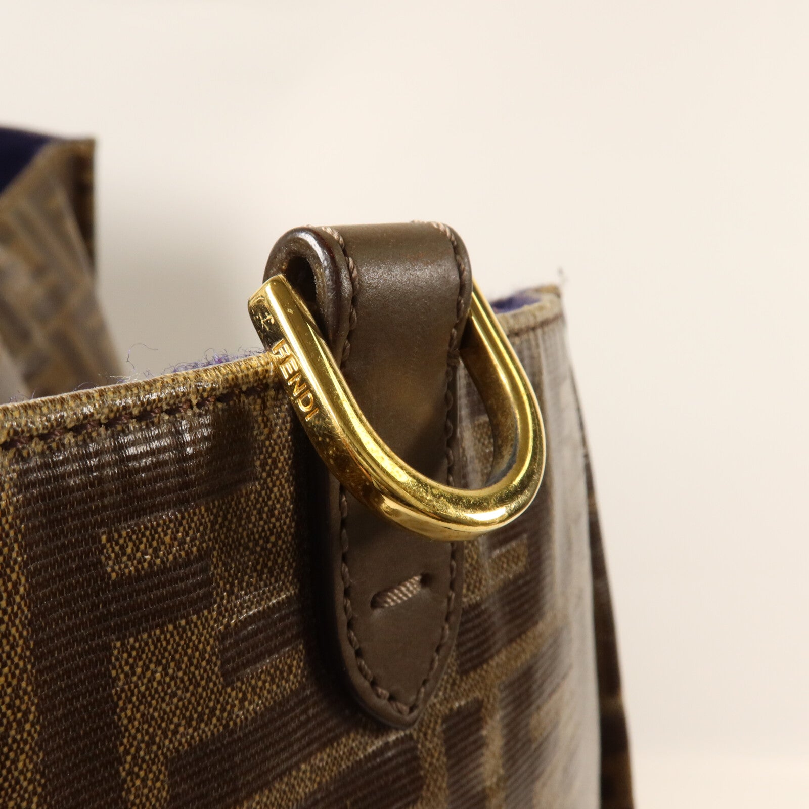 FENDI 塗層帆布Tote Bag手挽袋
