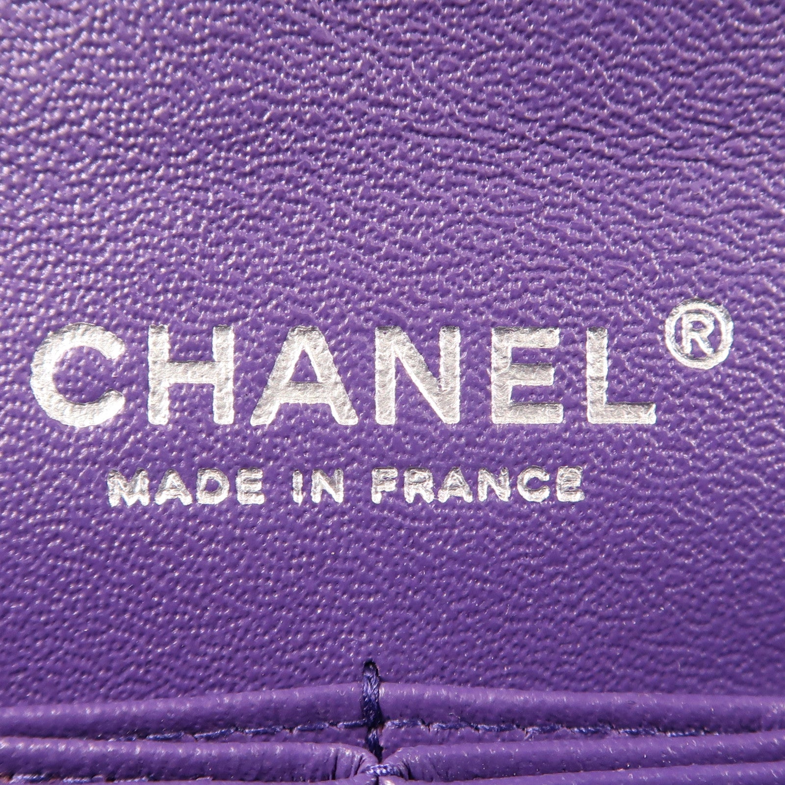 CHANEL 牛皮皮革Classic 25銀扣鏈帶肩背袋