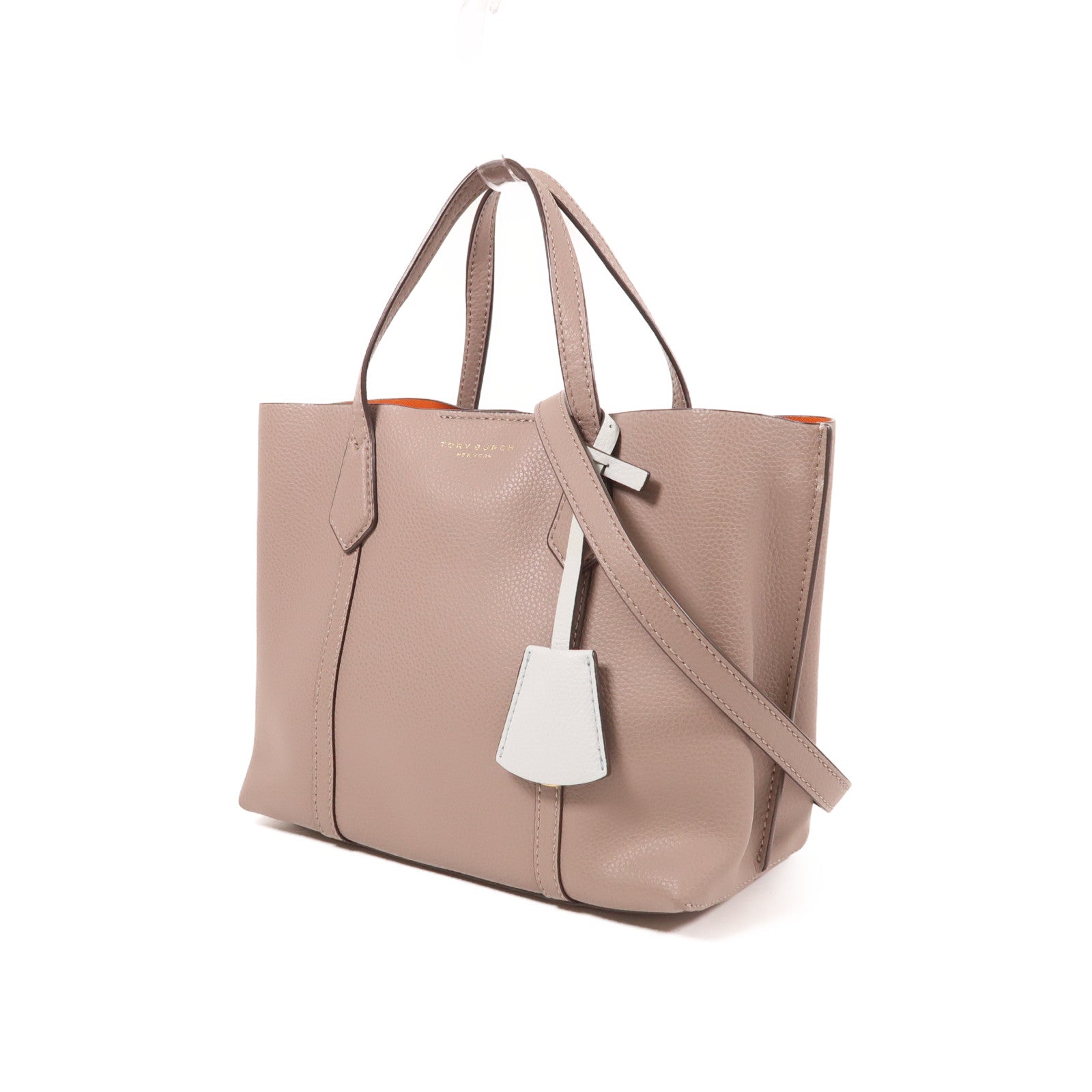 Tory Burch 牛皮皮革2 Way Shoulder金扣手挽肩背兩用袋