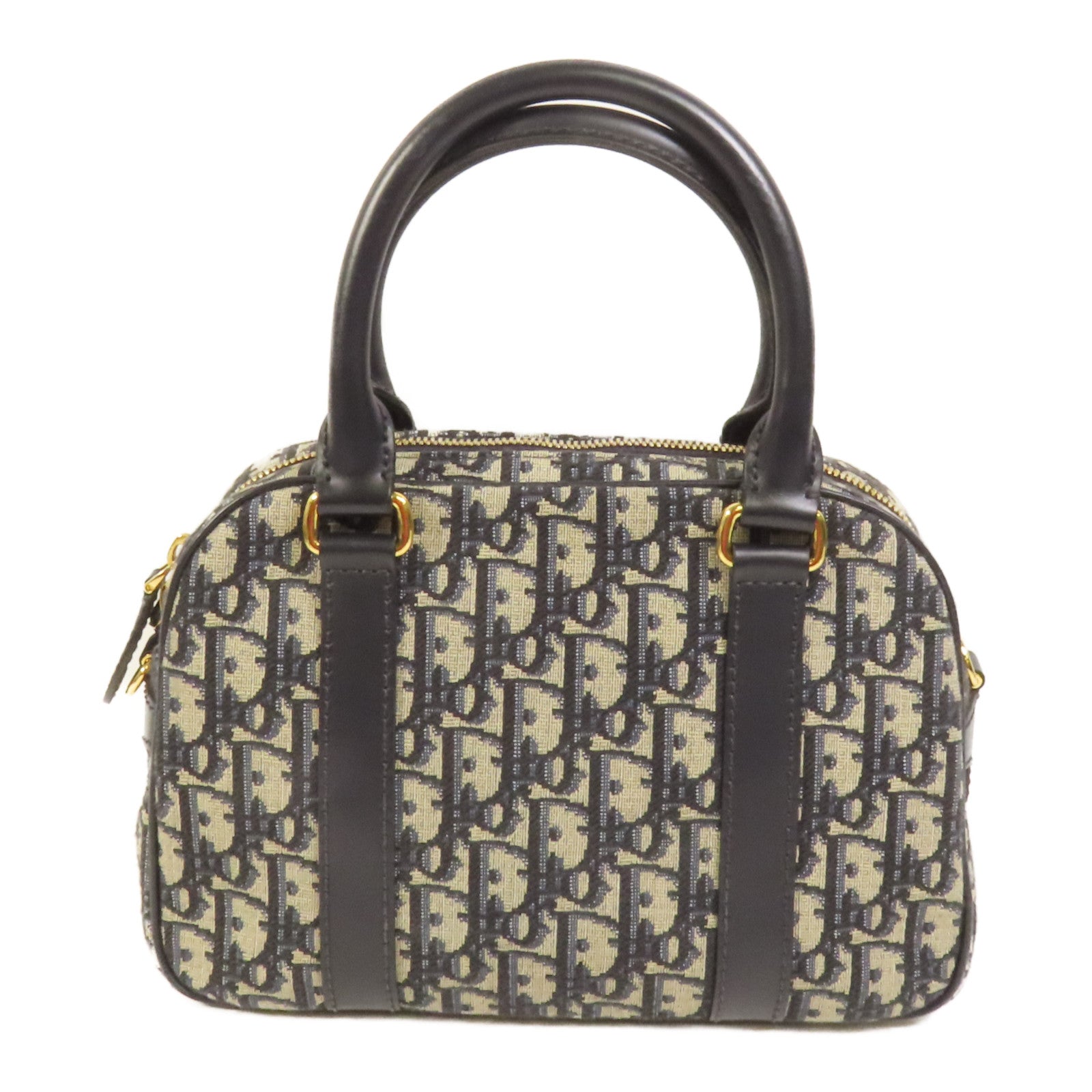 Dior 帆布D-Vibe Medium金扣手挽肩背兩用袋