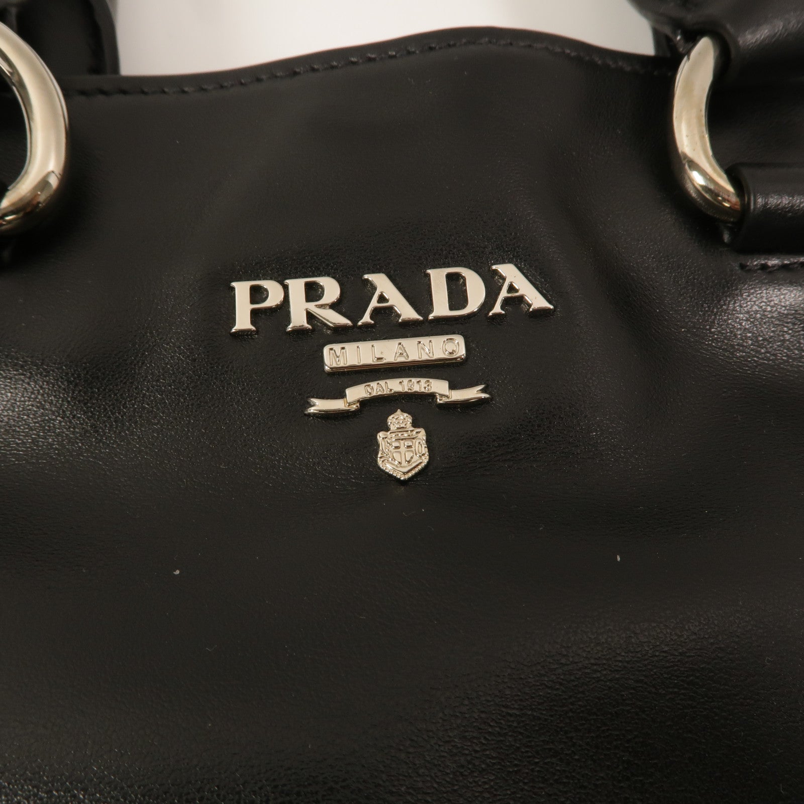 PRADA 牛皮皮革Convertible Shopping手挽肩背兩用袋