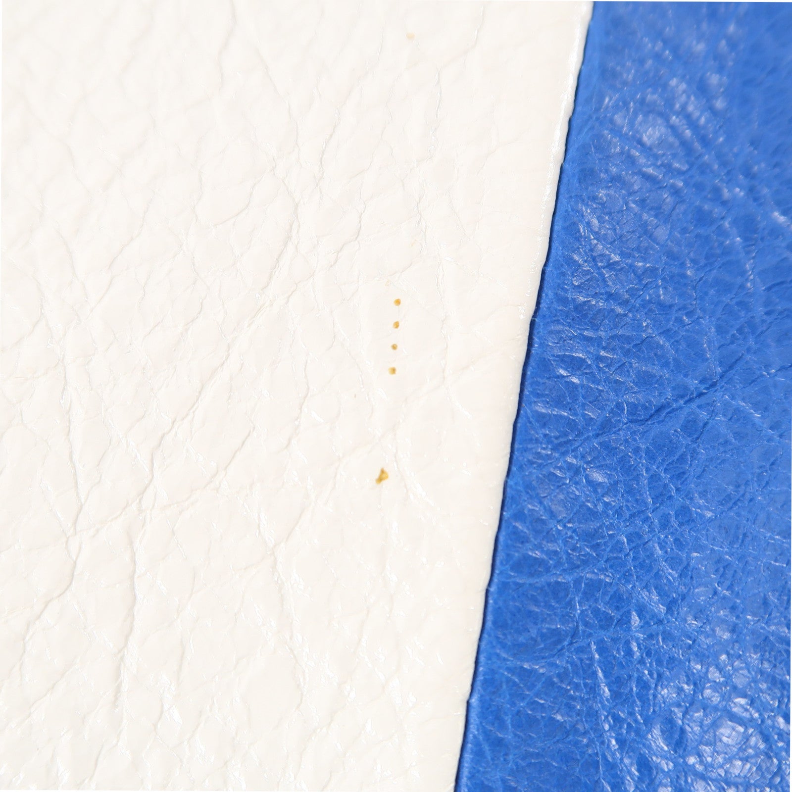 BALENCIAGA 【激減優惠】牛皮皮革Clutch銀扣手拿包藍色/黑色/白色