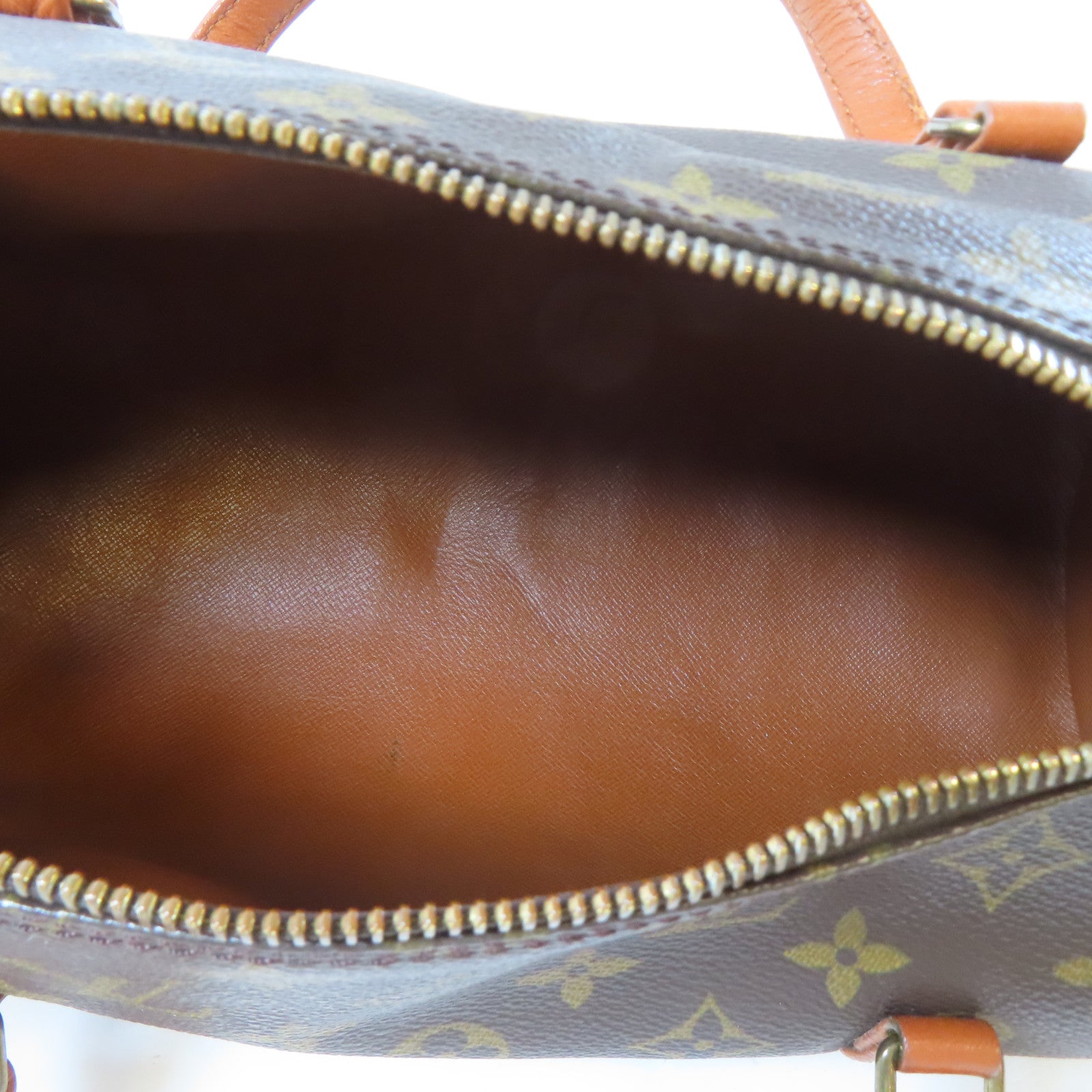 LOUIS VUITTON 【激減優惠】Monogram Papillon 30金扣手挽袋啡色