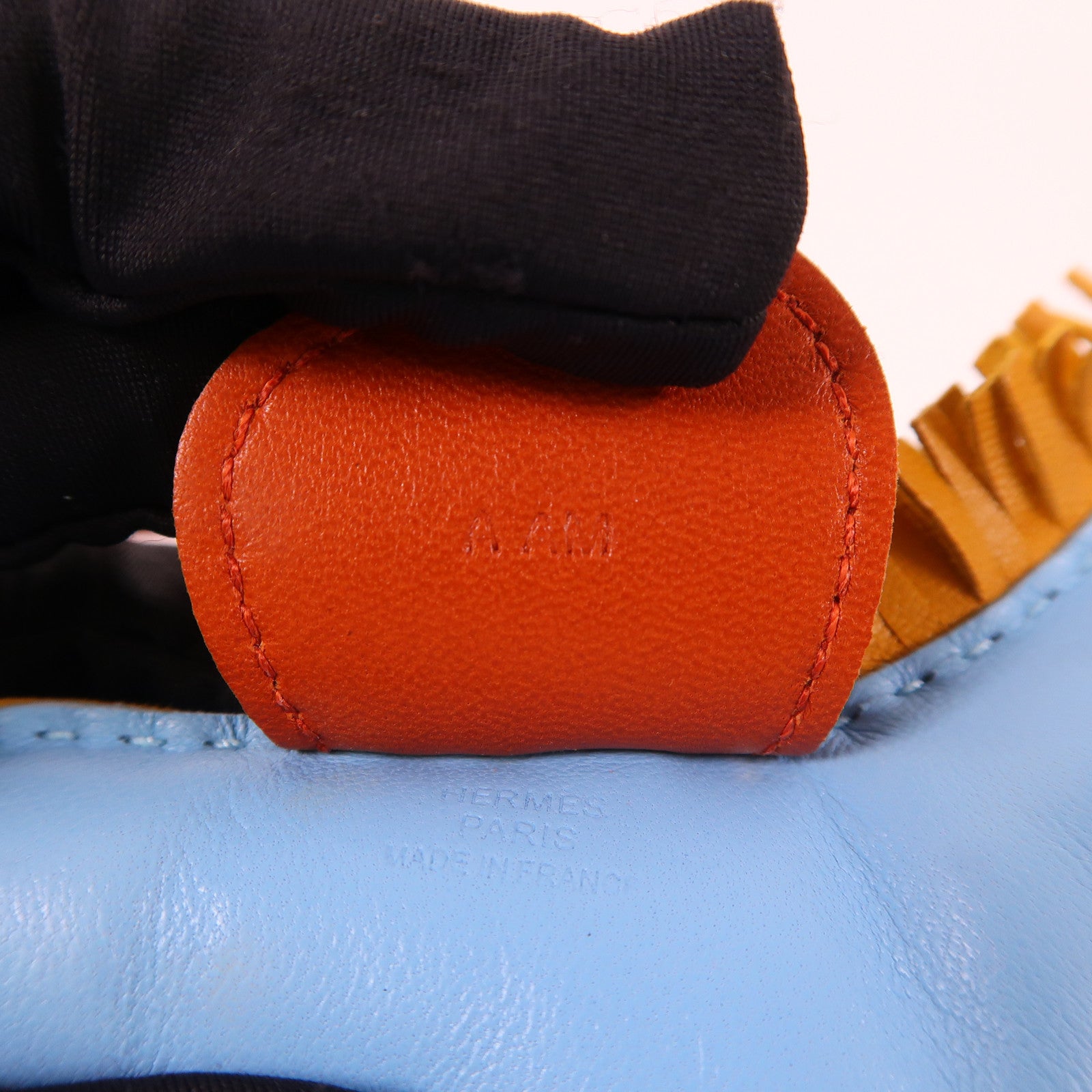 HERMES Milo皮革Rodeo GM掛飾