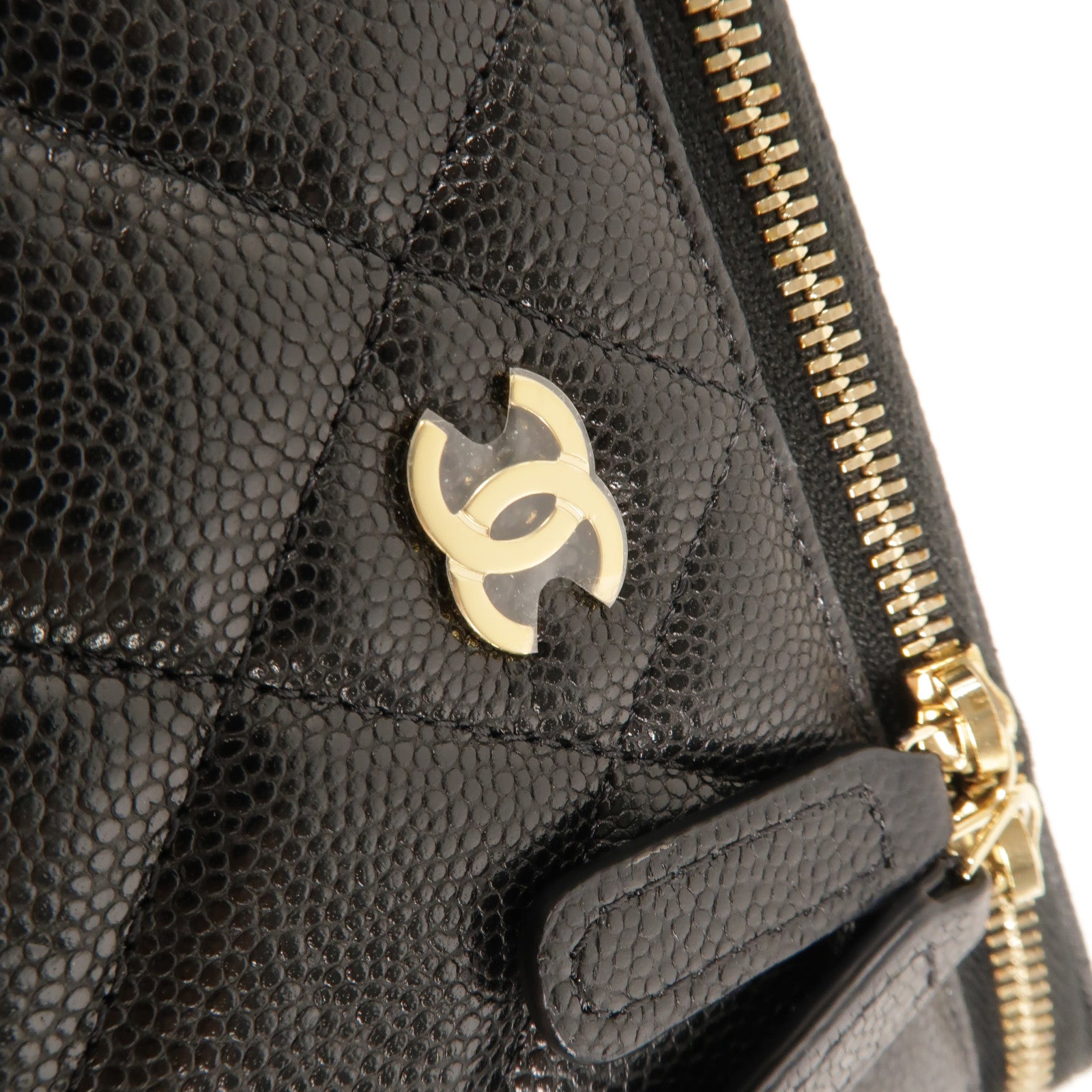 CHANEL 牛皮皮革Vanity Case Bag肩背袋