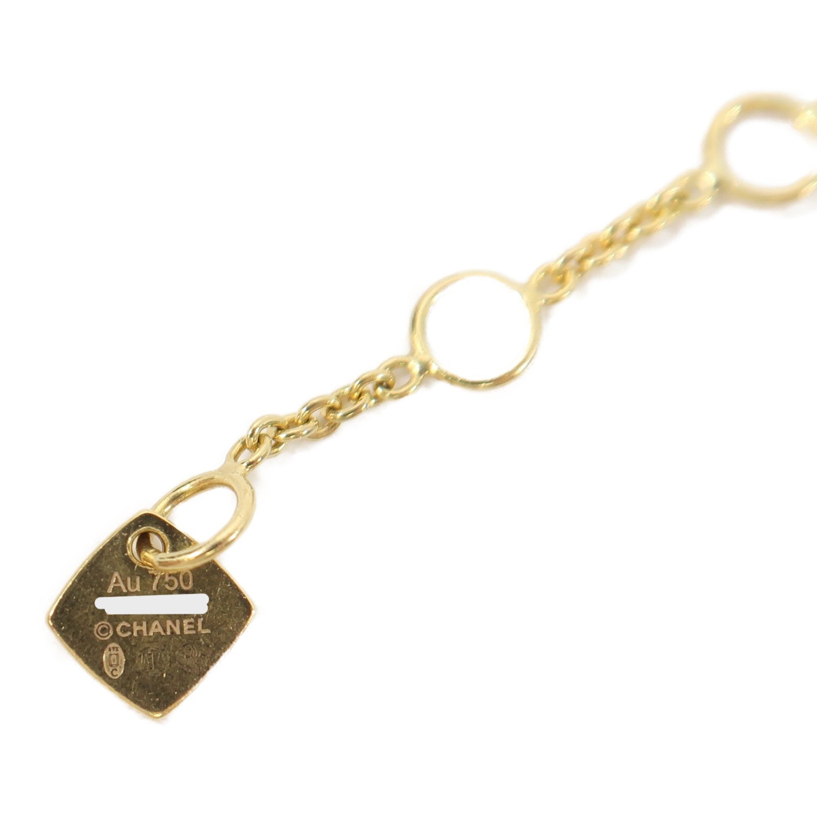 CHANEL 18K黃金CoCo Crush手鏈金色