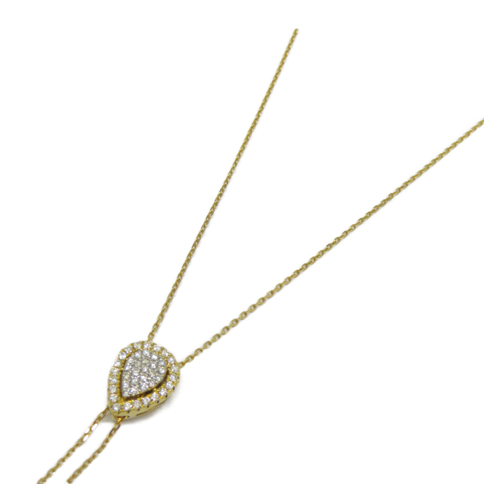 JEWELRY 【激減優惠】18K玫瑰金Diamond Necklace 0.274ct鑽石項鍊金色/銀色