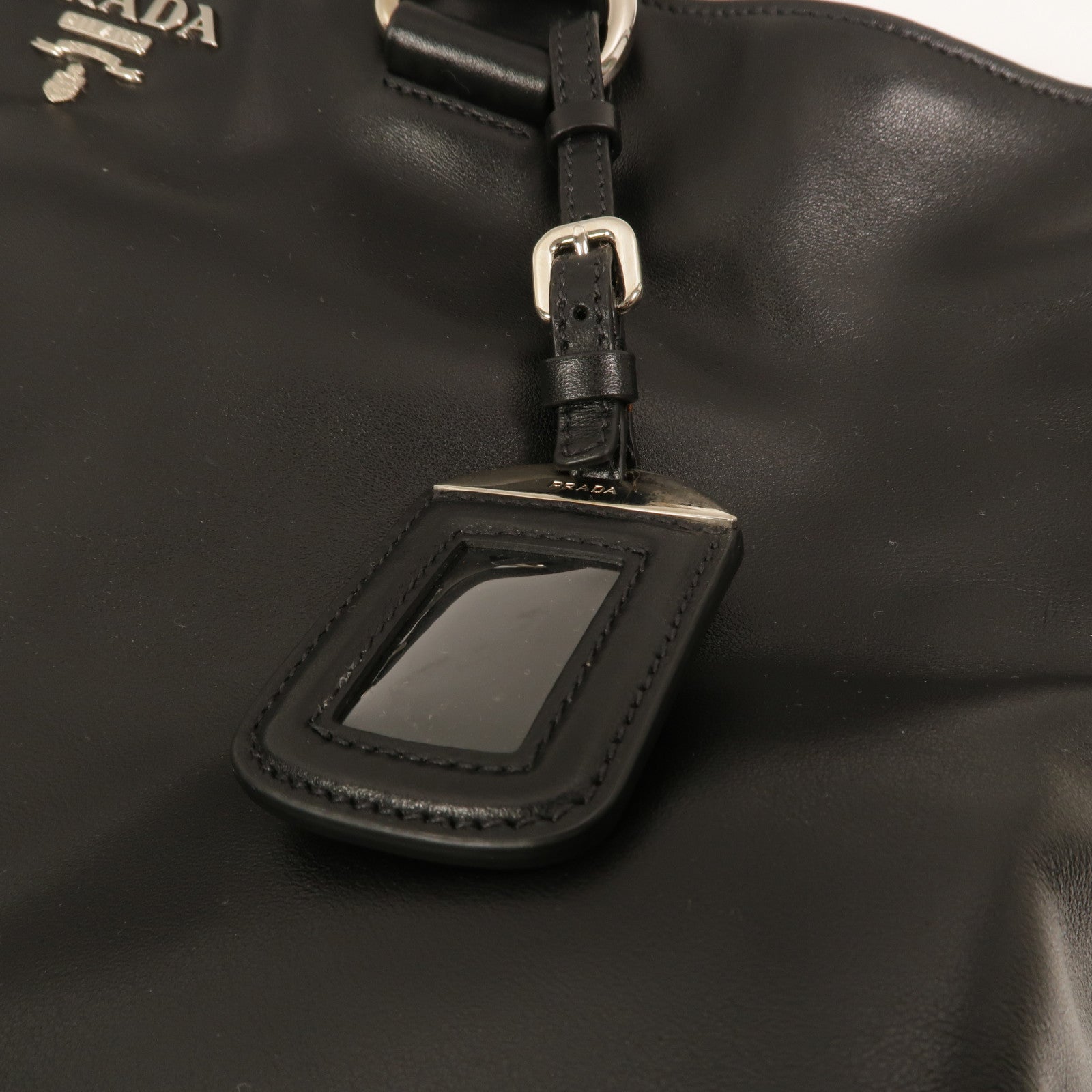 PRADA 牛皮皮革Convertible Shopping手挽肩背兩用袋