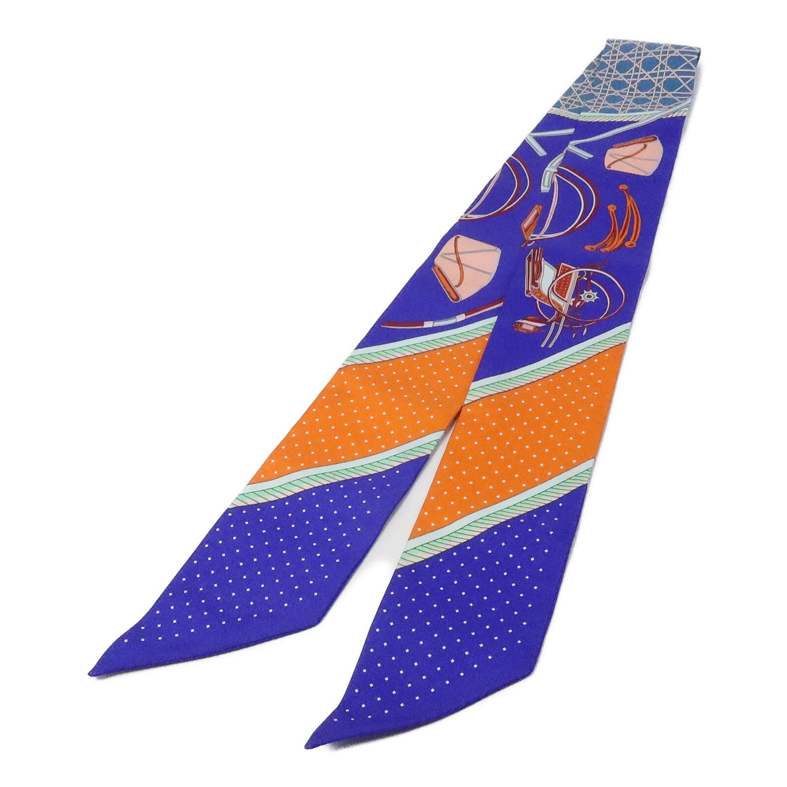 HERMES 絲質Twilly絲巾