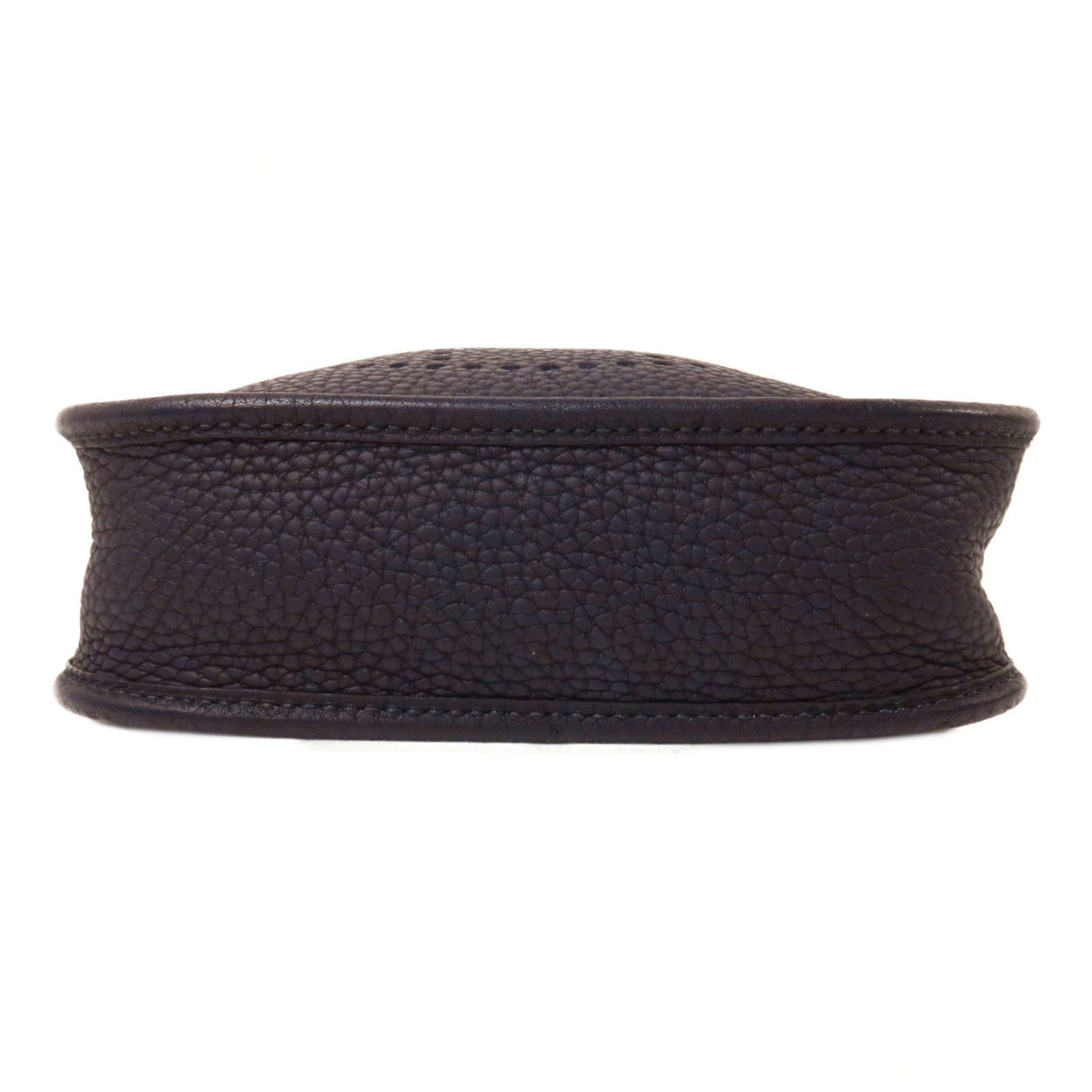 HERMES Clemence皮革Evelyne TPM肩背袋Bleu Nuit