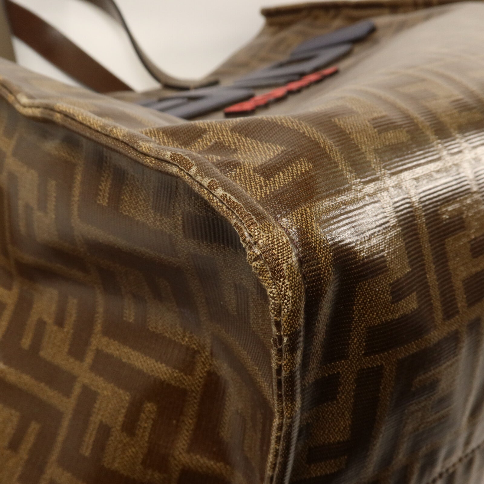 FENDI 塗層帆布Tote Bag手挽袋