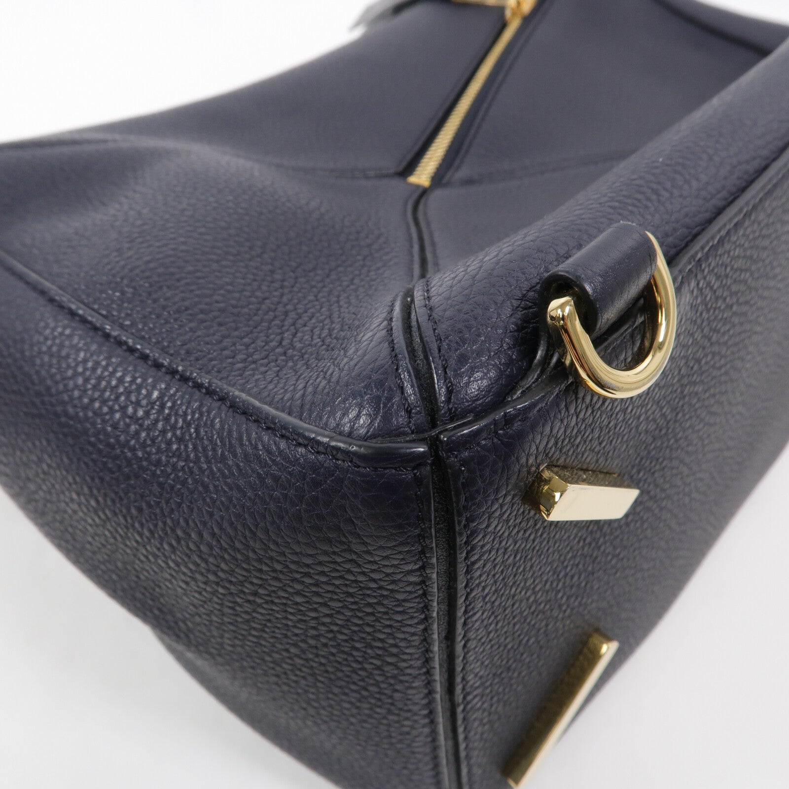 LOEWE 牛皮皮革Puzzle Medium手挽肩背兩用袋