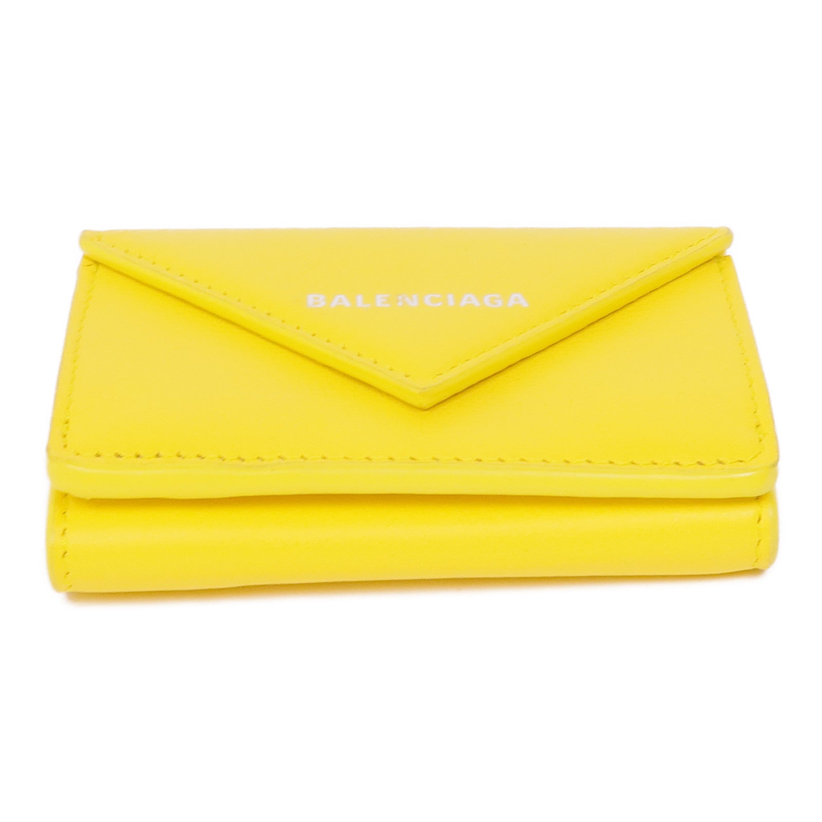 BALENCIAGA 羊皮皮革Wallet銀扣卡片套