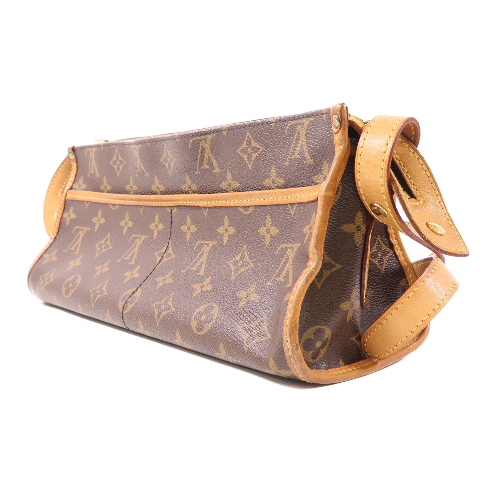 LOUIS VUITTON Monogram Popincourt Long金扣肩背袋