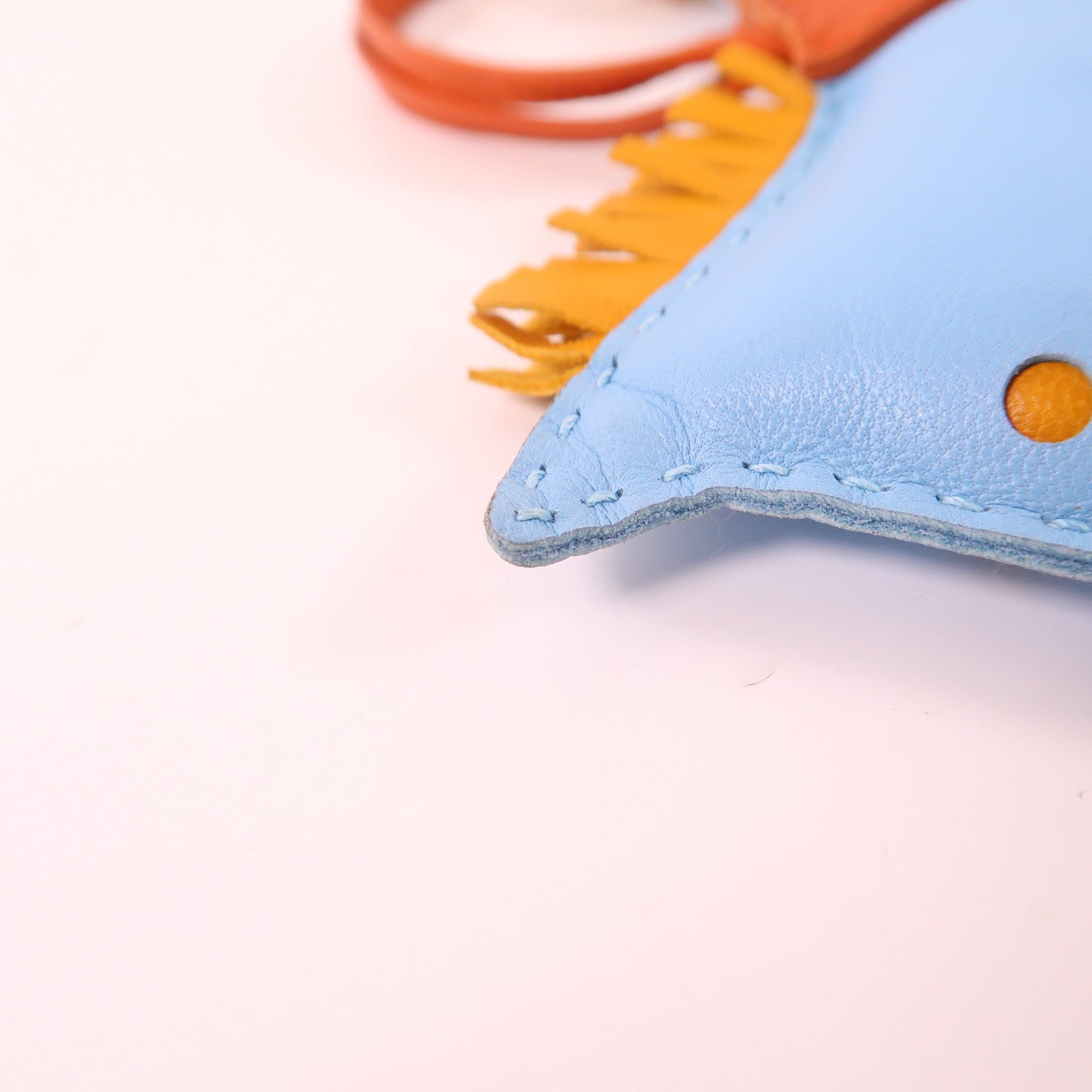 HERMES Milo皮革Rodeo GM掛飾