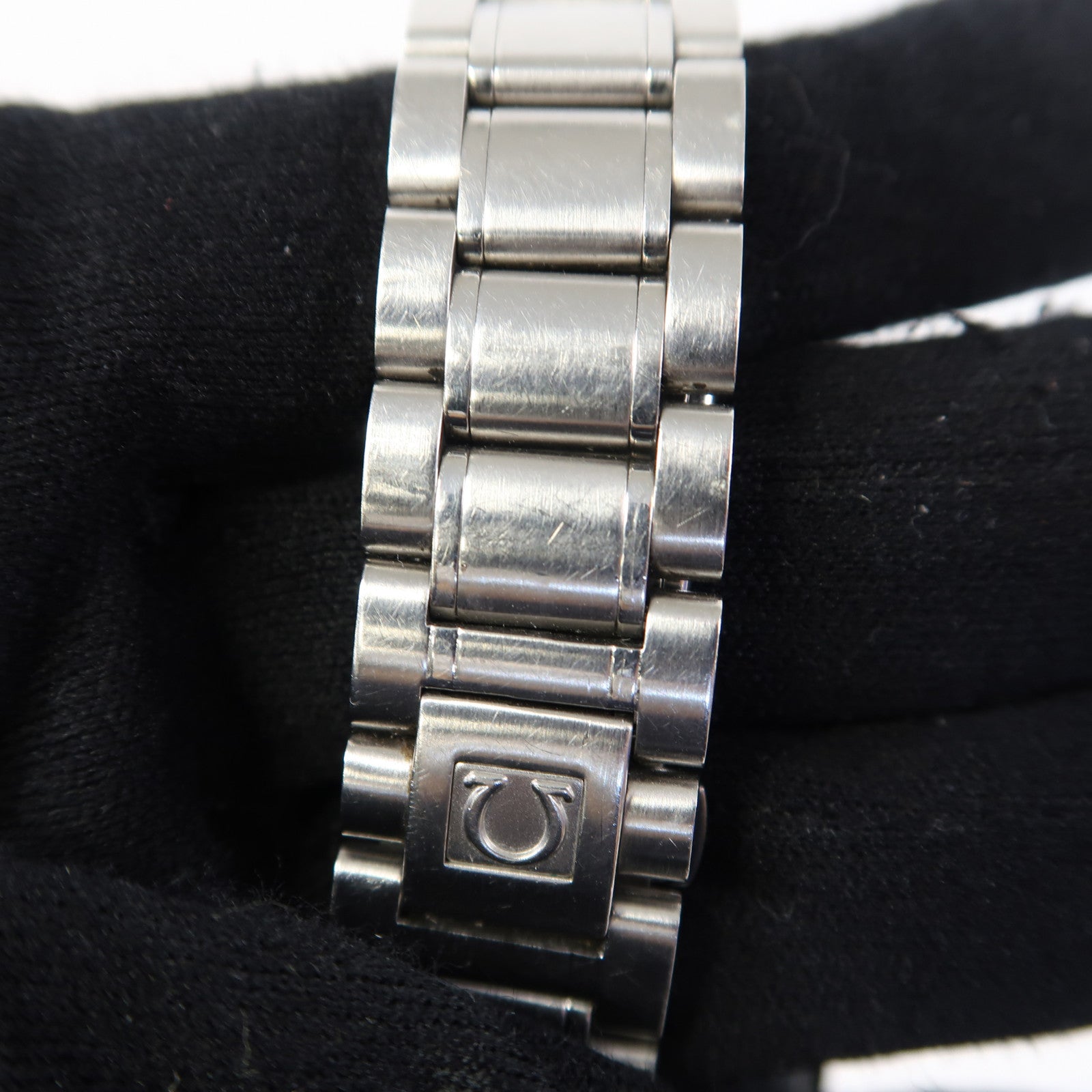 OMEGA Speedmaster Date不鏽鋼手錶自動機芯黑色