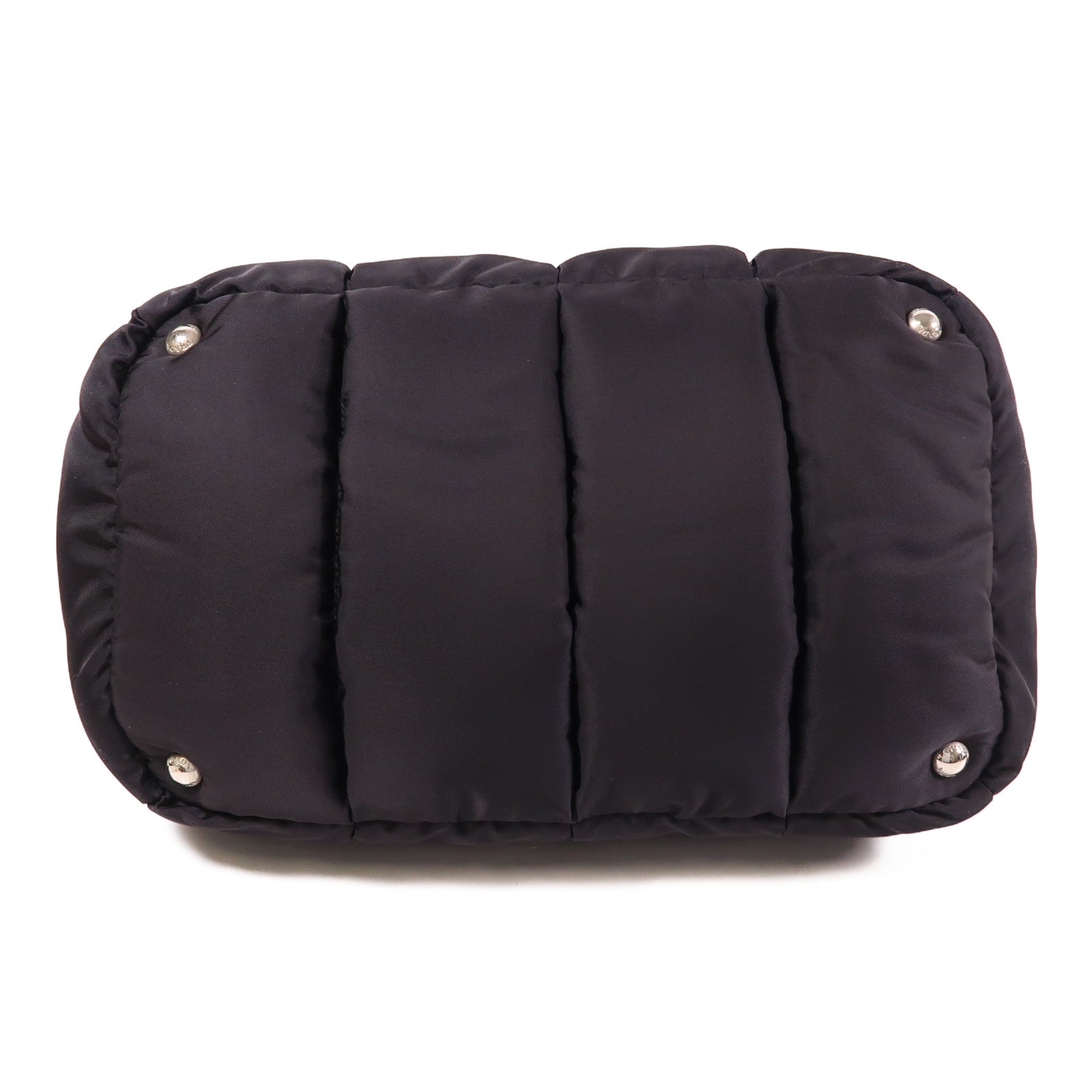 PRADA 尼龍2 Way Shoulder銀扣手挽肩背兩用袋