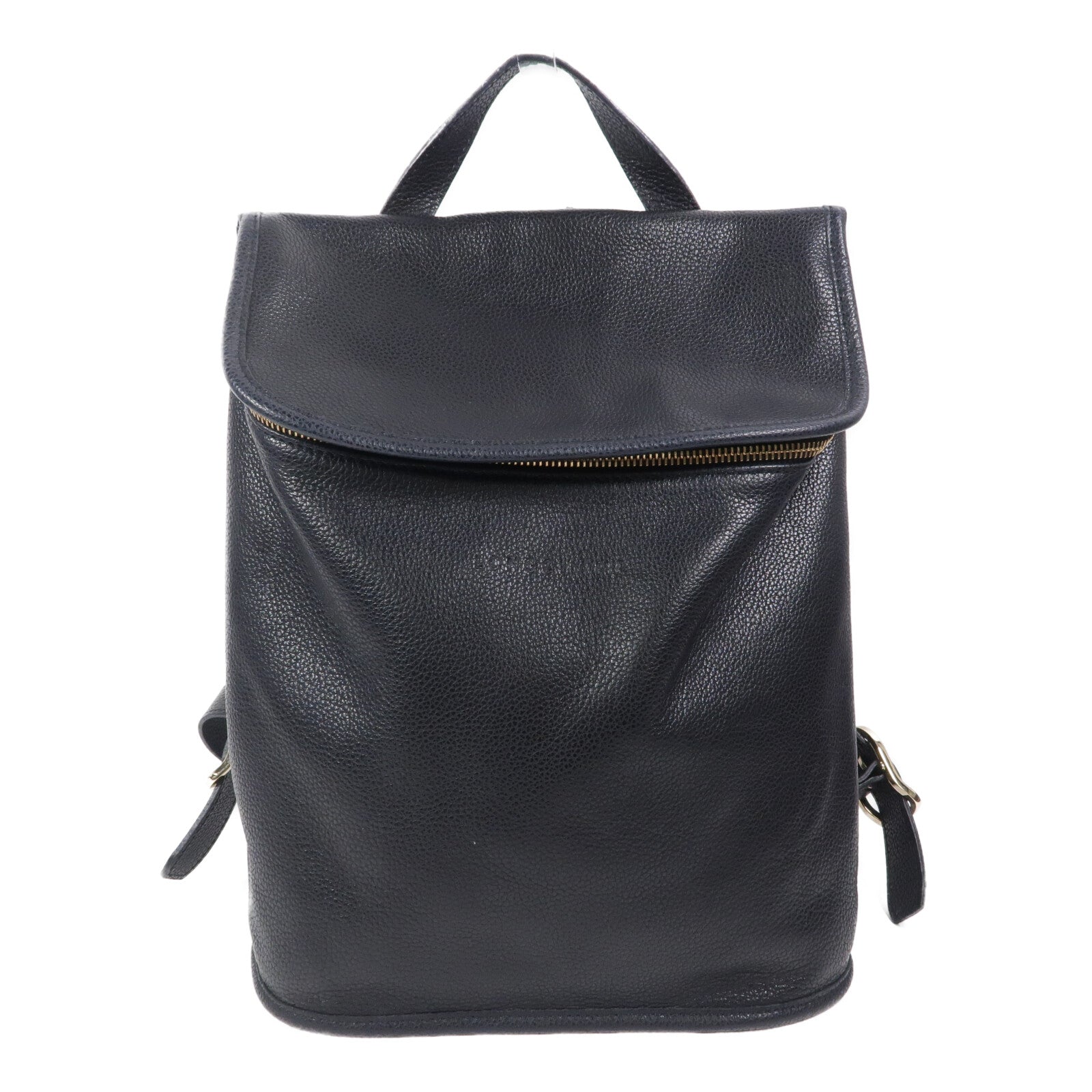 Longchamp 牛皮皮革Backpack背包