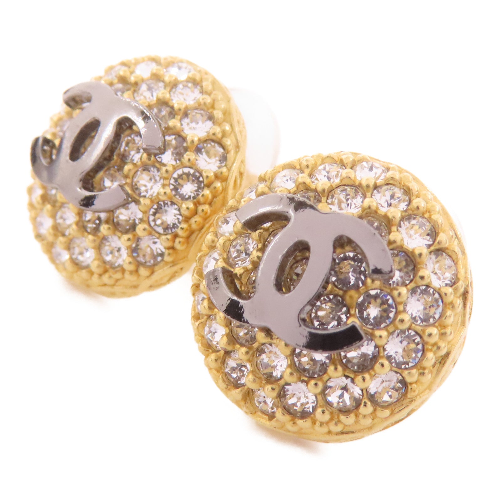 CHANEL 金屬Earrings耳環金色/銀色