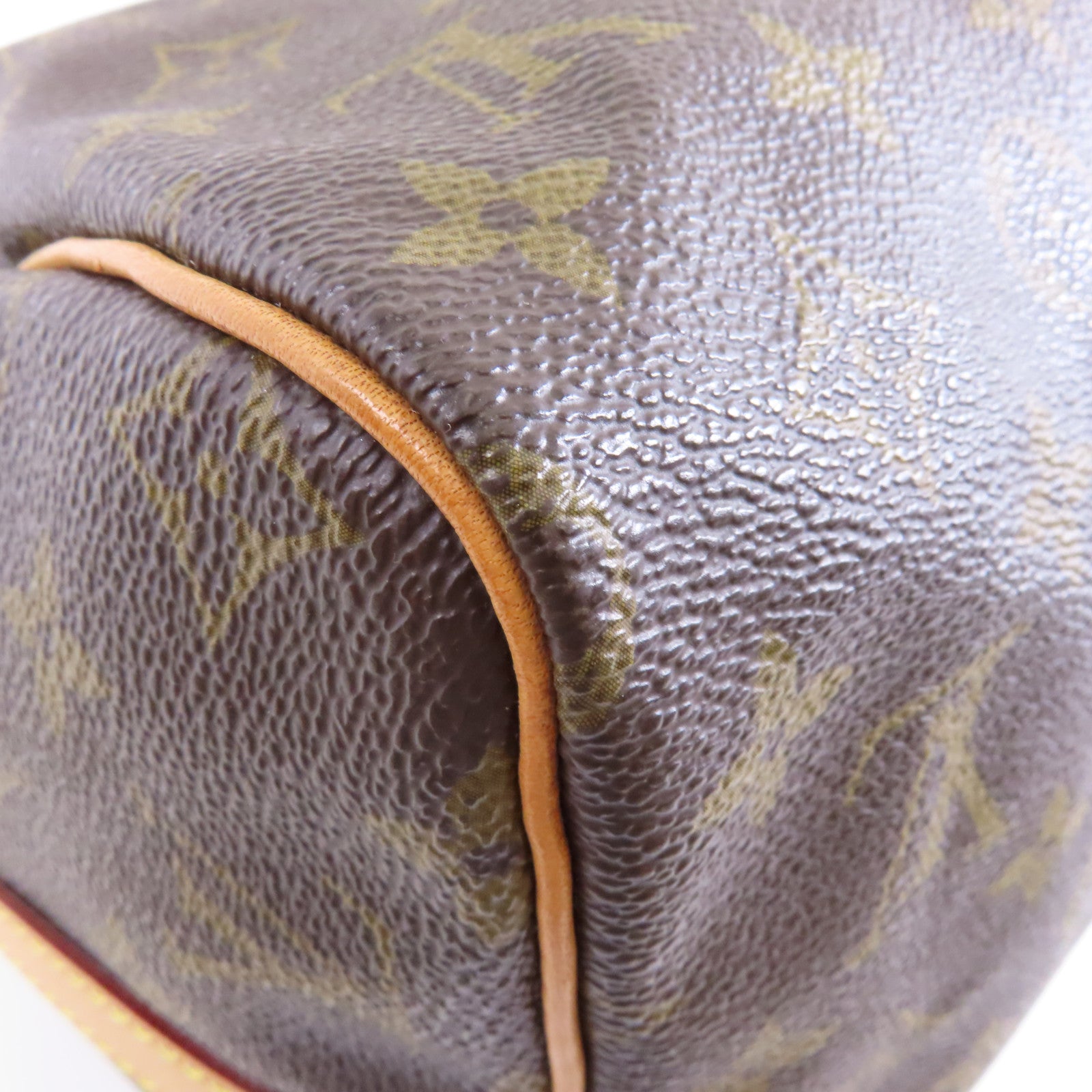 LOUIS VUITTON Monogram Speedy Bandouliere 30金扣手挽肩背兩用袋啡色