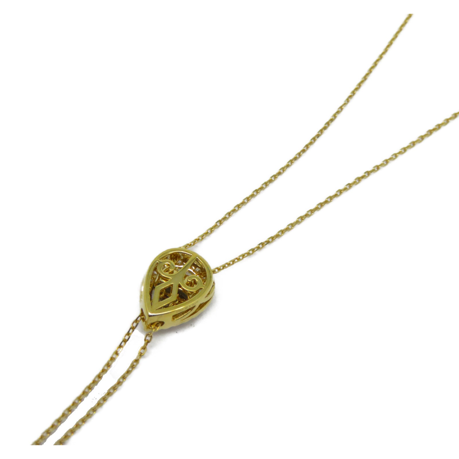 JEWELRY 【激減優惠】18K玫瑰金Diamond Necklace 0.274ct鑽石項鍊金色/銀色