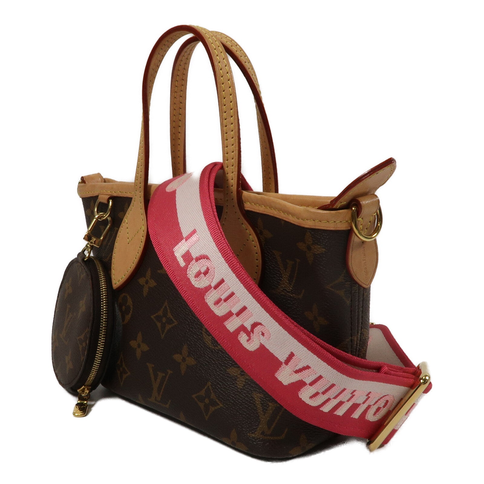 LOUIS VUITTON Monogram Neverfull BB手挽肩背兩用袋
