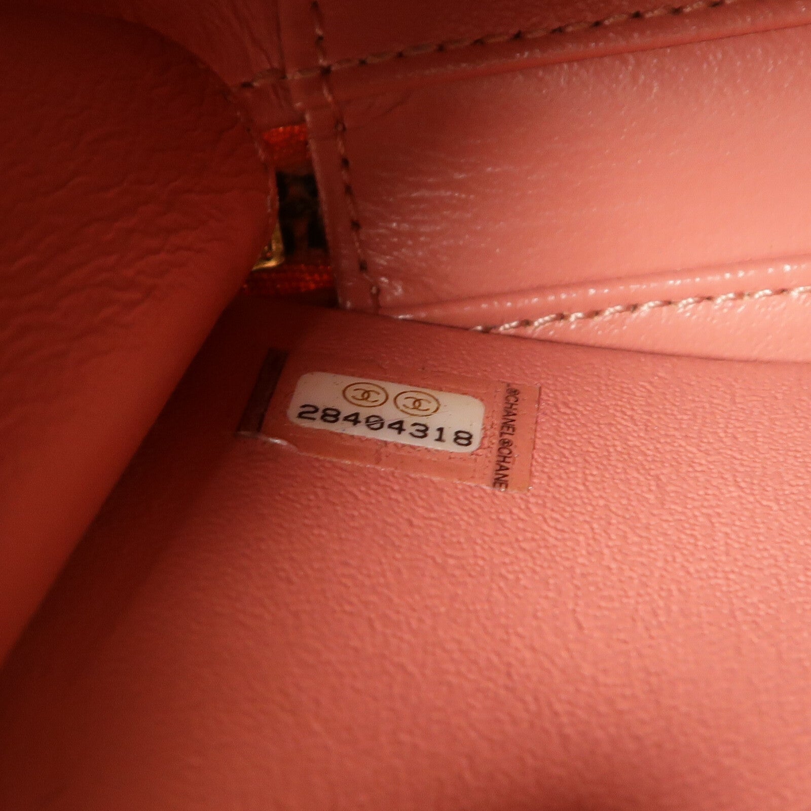 CHANEL 牛皮皮革Vanity Case金扣手挽肩背兩用袋