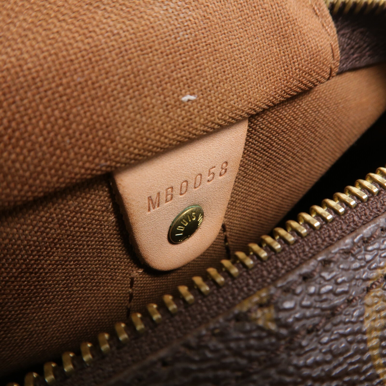 LOUIS VUITTON Monogram Speedy 30金扣手挽袋
