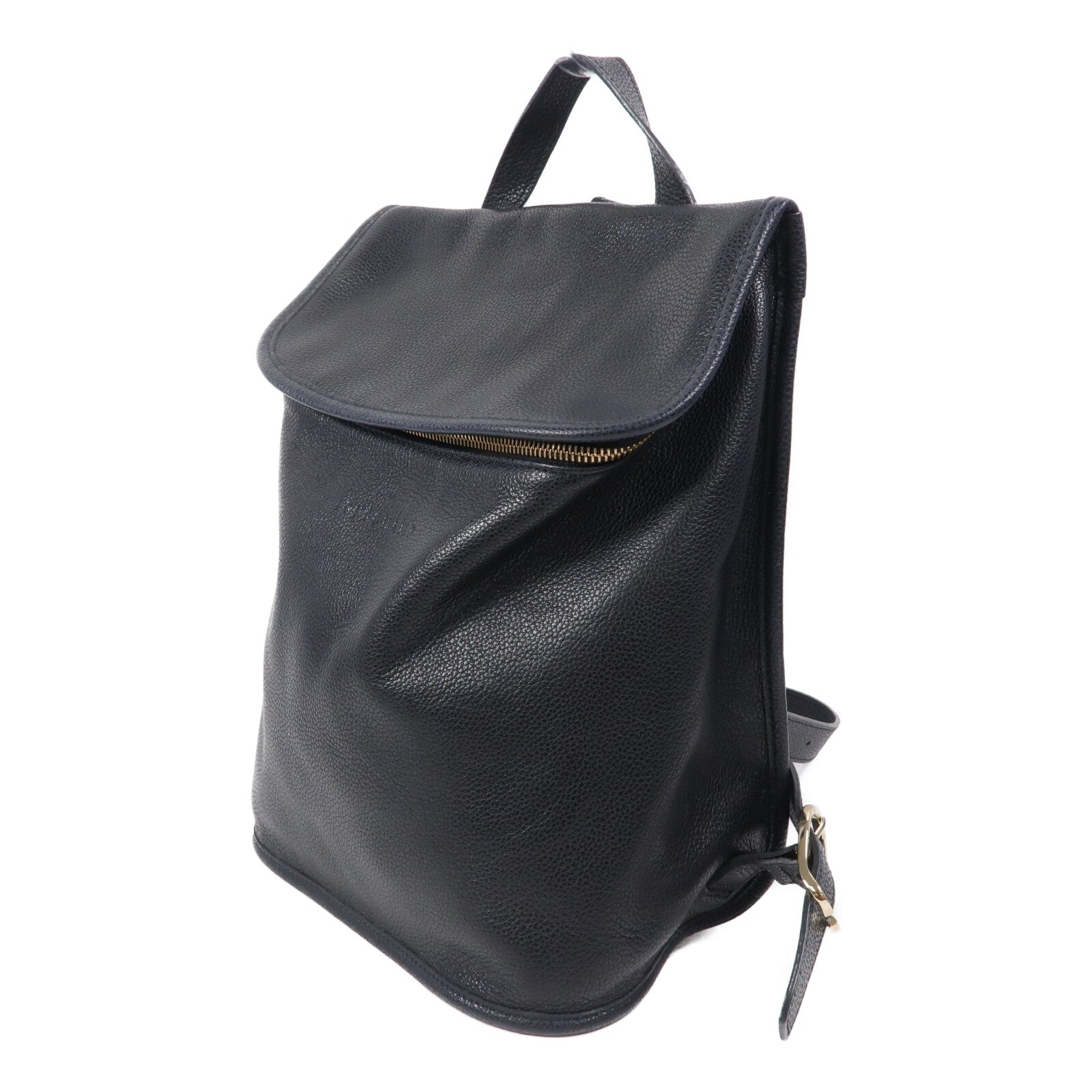 Longchamp 牛皮皮革Backpack背包