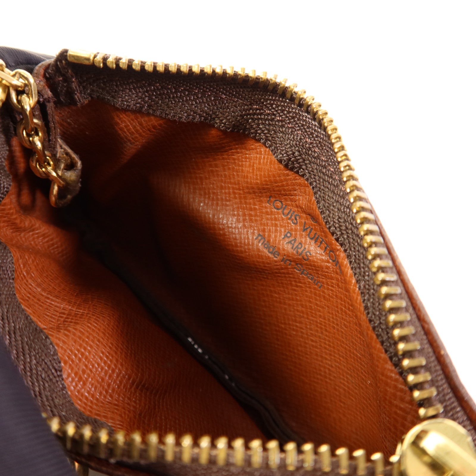 LOUIS VUITTON Monogram Key Pouch金扣鎖匙包