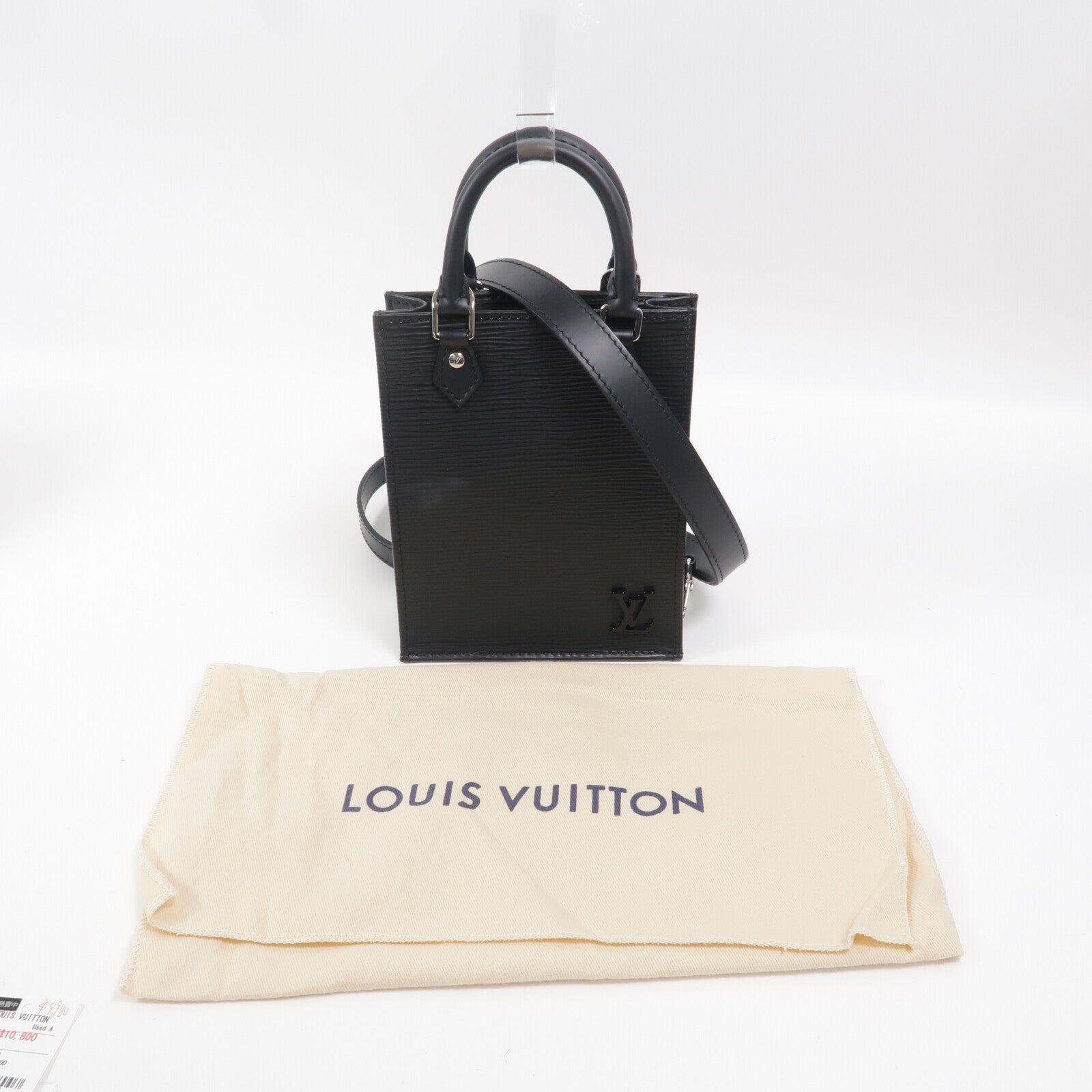 LOUIS VUITTON Epi Petit Sac Plat手挽肩背兩用袋