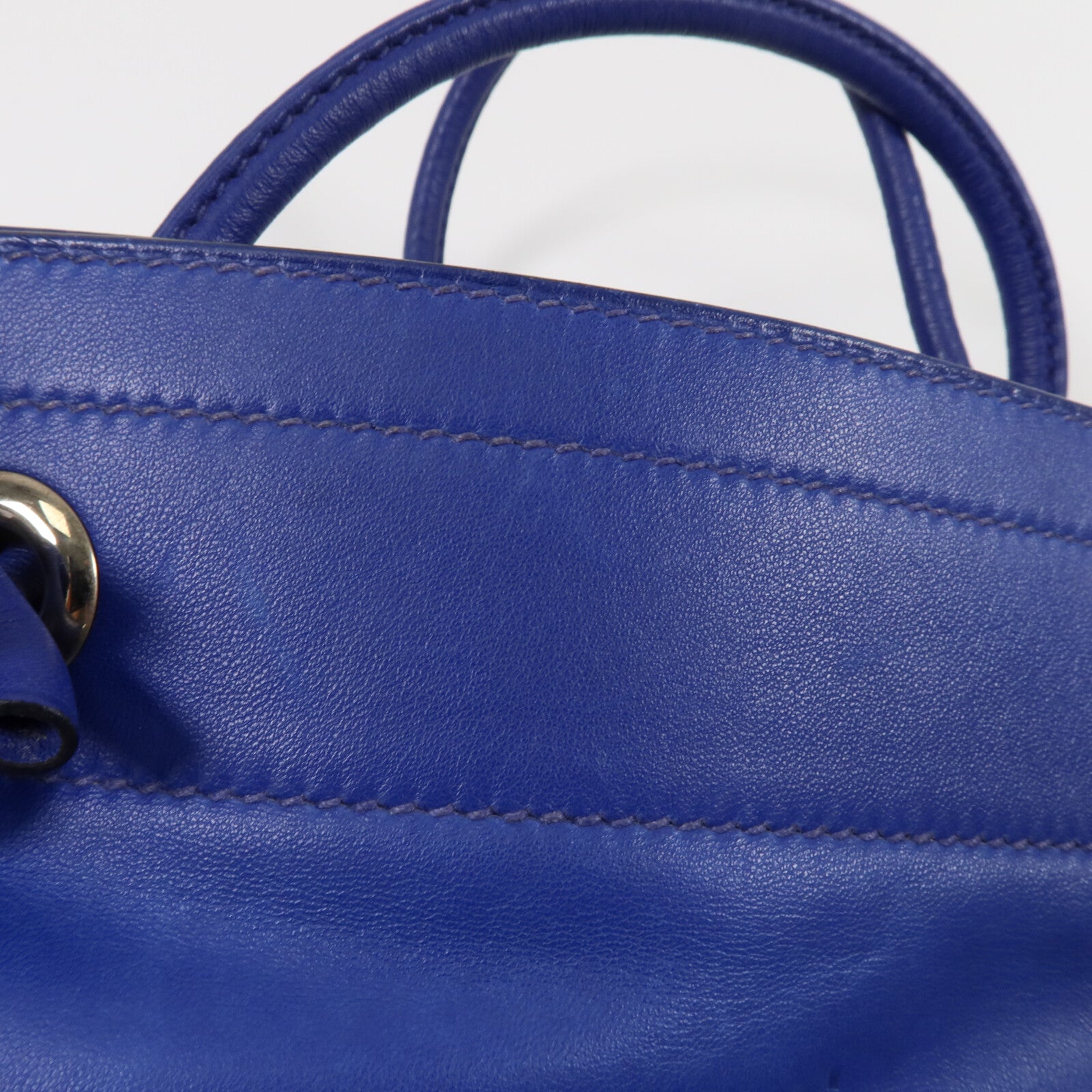 HERMES Swift皮革Aline Mini肩背袋Bleu Electrique