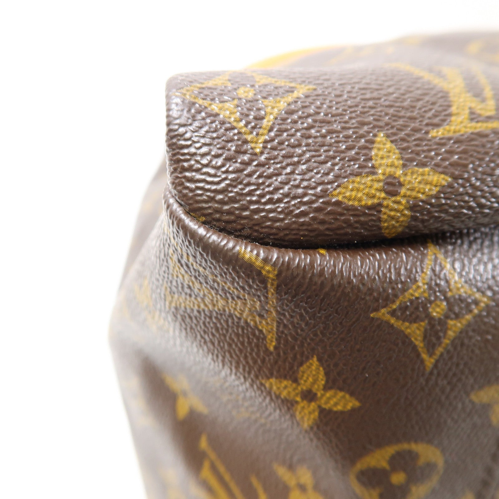 LOUIS VUITTON Monogram Artsy MM金扣肩背袋啡色