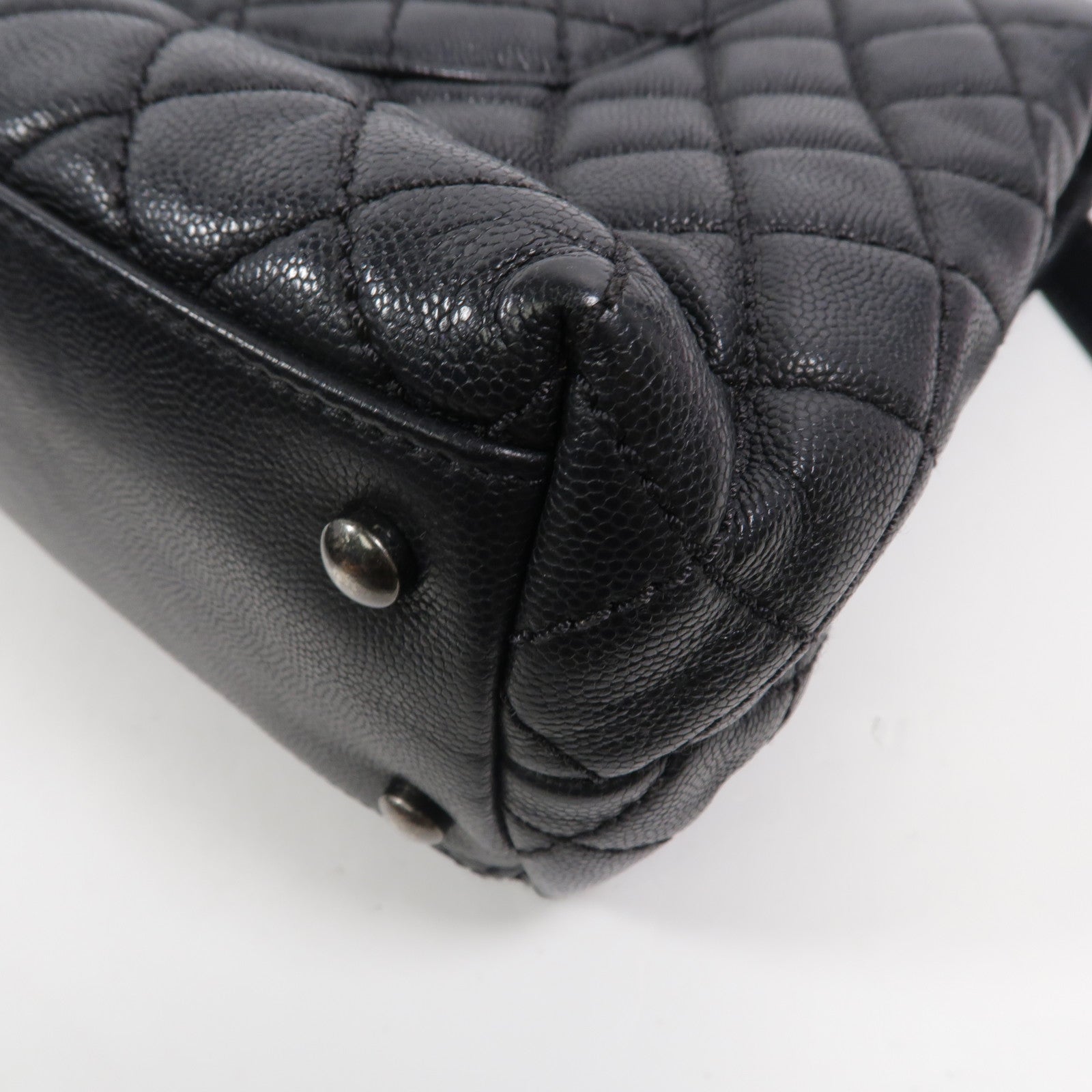 CHANEL 牛皮皮革CoCo Handle Large手挽肩背兩用袋