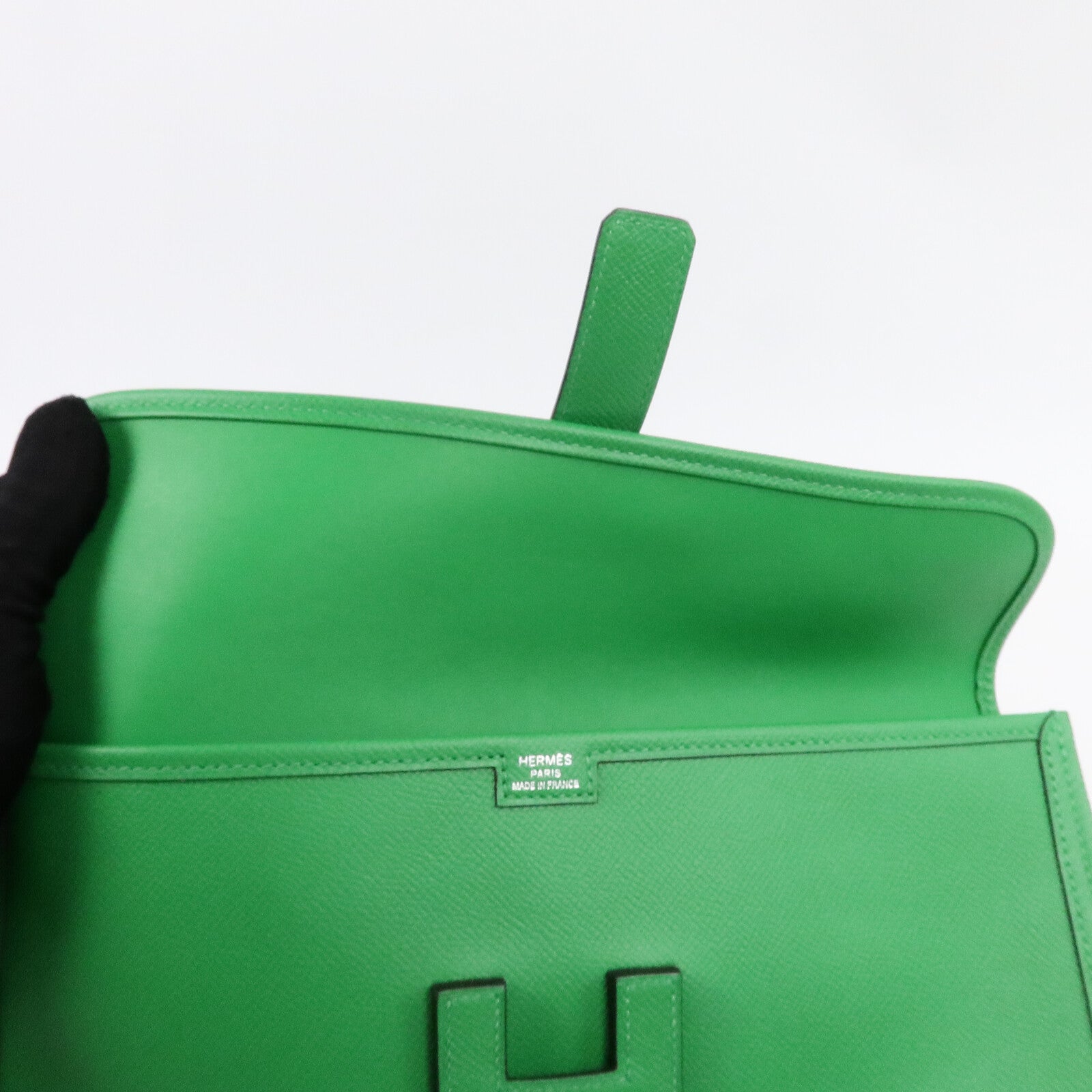 HERMES Epsom皮革Jige Elan 29手拿包