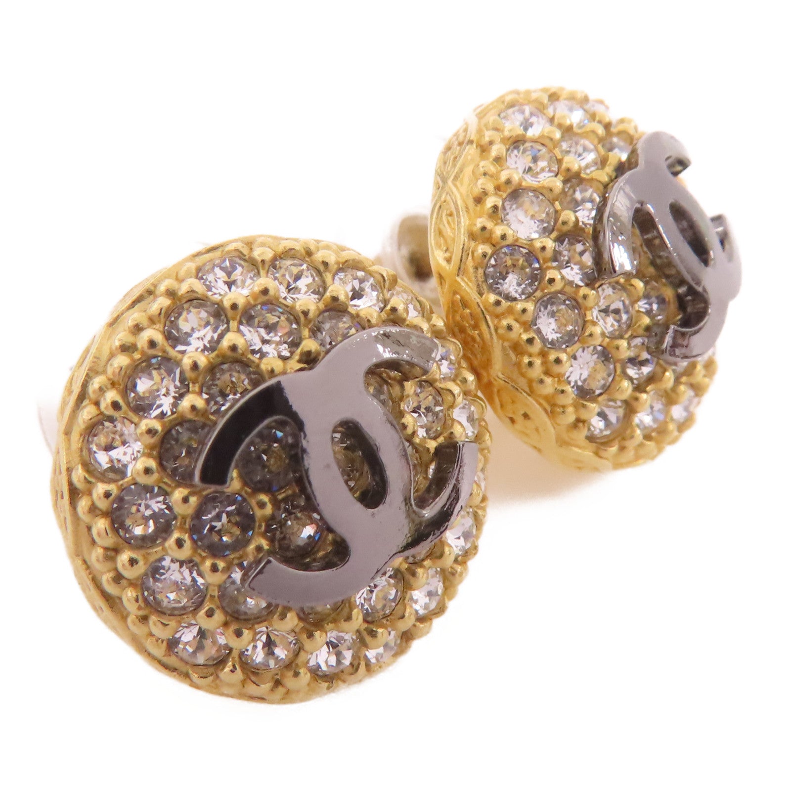 CHANEL 金屬Earrings耳環金色/銀色