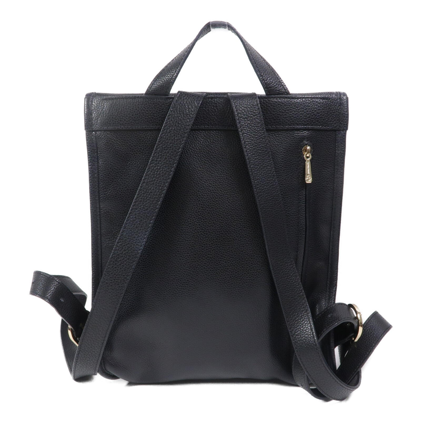 Longchamp 牛皮皮革Backpack背包