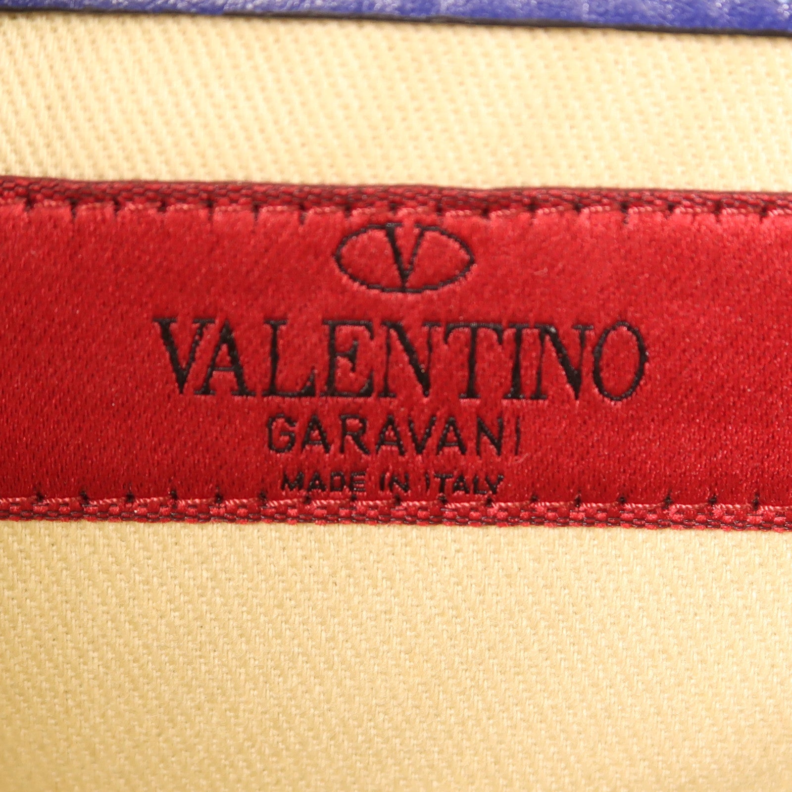 Valentino 【激減優惠】牛皮皮革2 Way Shoulder金扣手挽肩背兩用袋