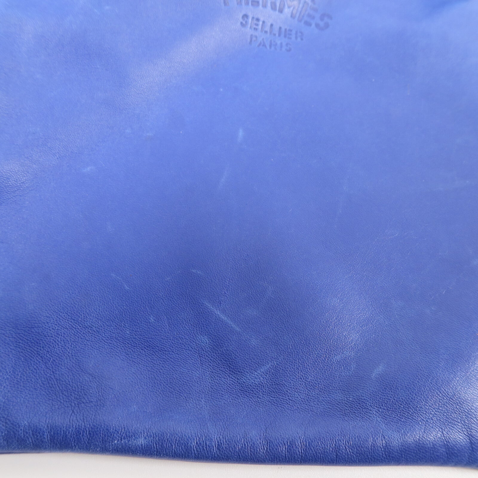 HERMES Swift皮革Aline Mini肩背袋Bleu Electrique