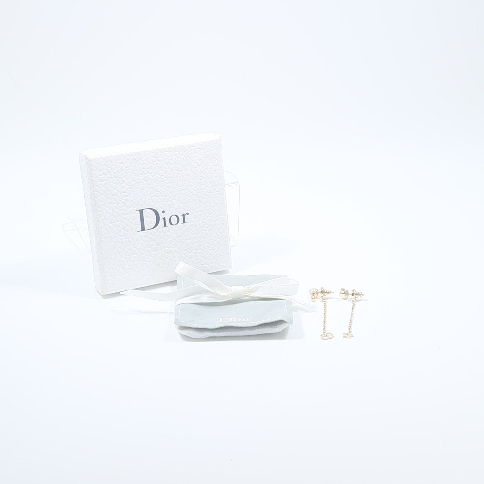 Dior PVC/金屬La Petite Tribales Earrings耳環