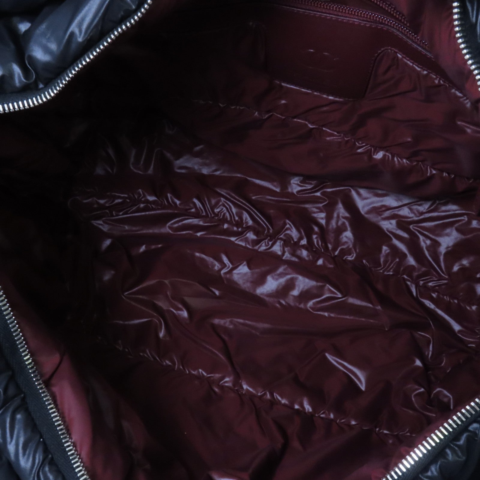 CHANEL 尼龍Coco Cocoon Large銀扣肩背袋