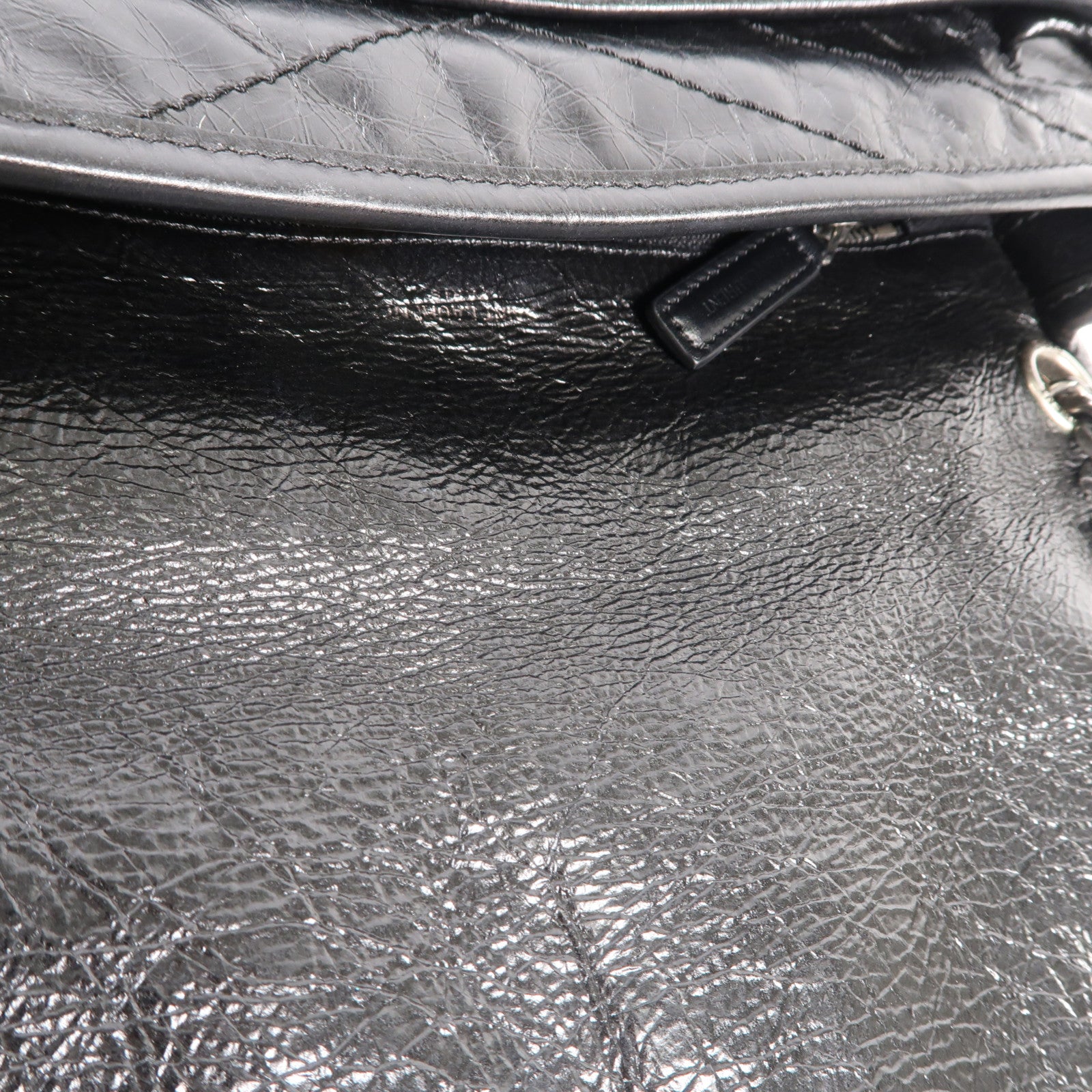 SAINT LAURENT 牛皮皮革Niki Medium銀扣肩背袋