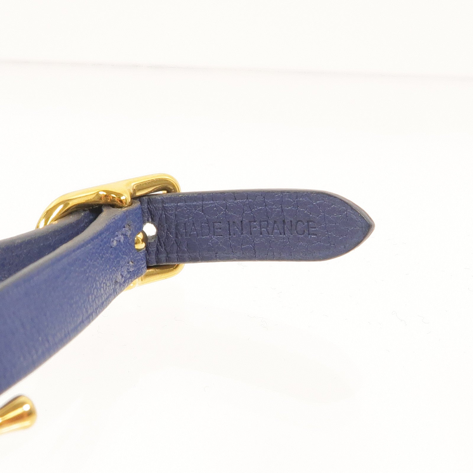 HERMES 羊皮皮革Mors Bracelet手鏈